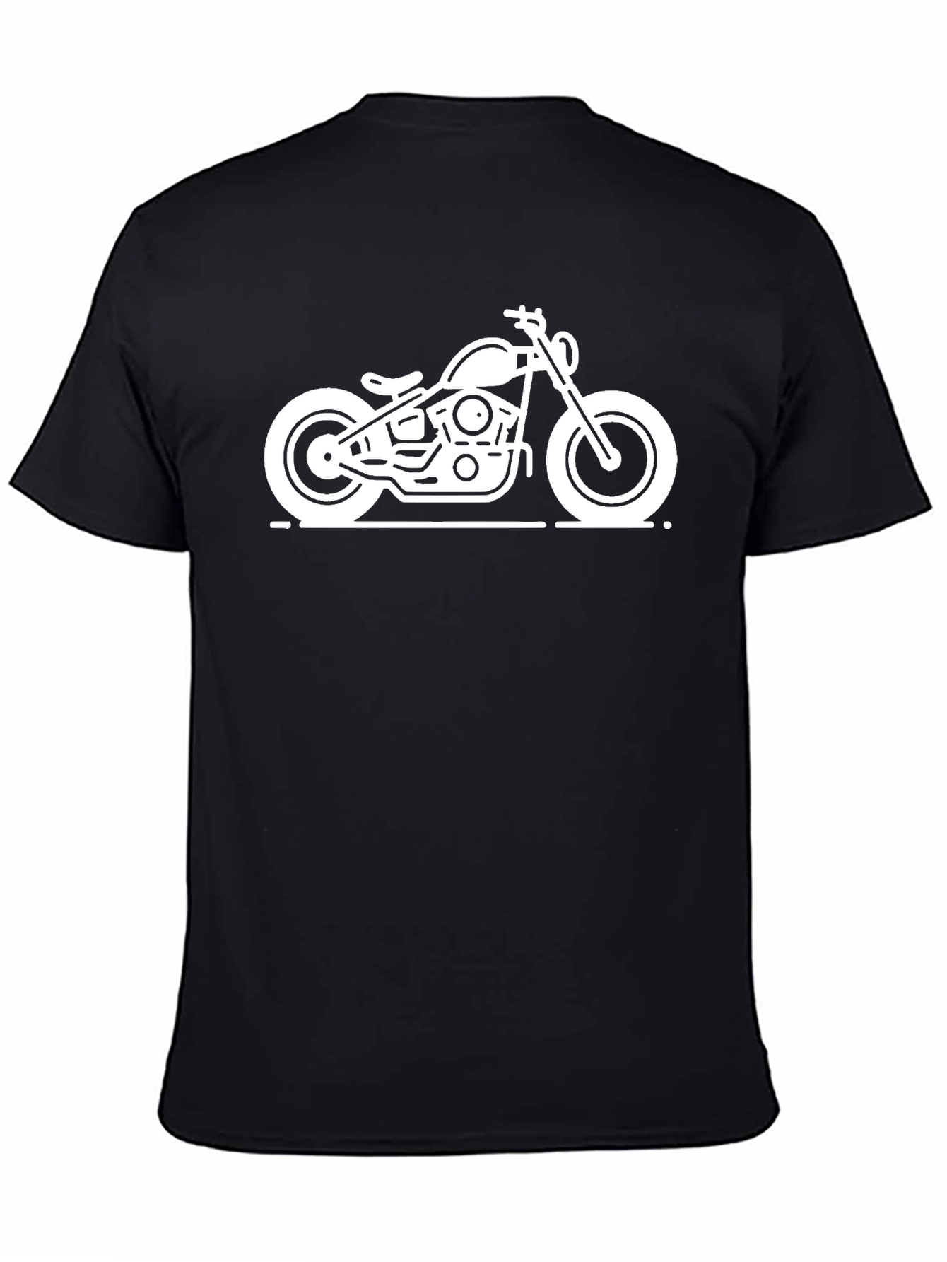 Motorcycle Graphic T-Shirt - Cool Biker Tee