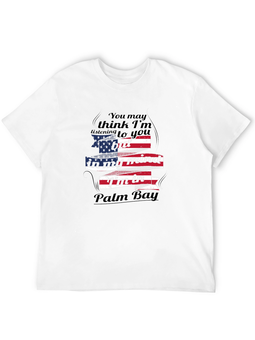 Palm Bay Mind T-Shirt - Patriotic Design
