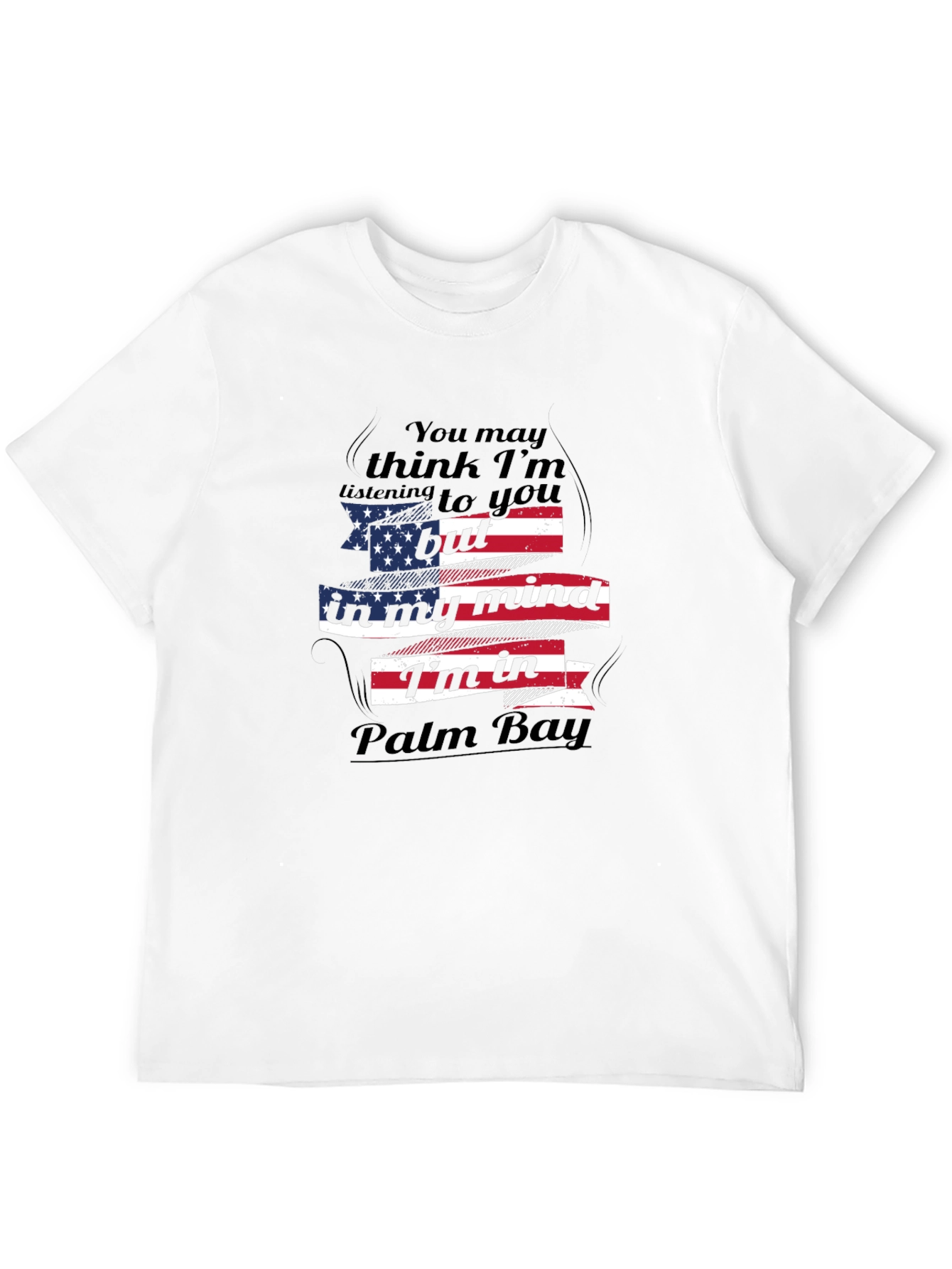Palm Bay Mind T-Shirt - Patriotic Design