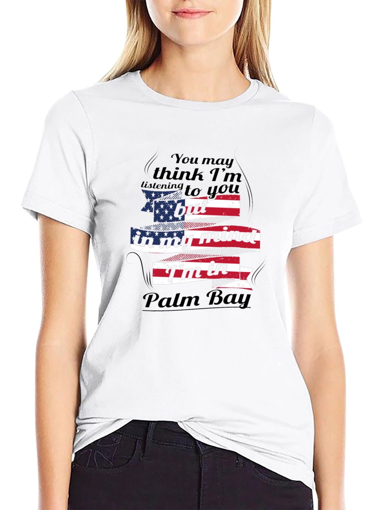 Palm Bay Mind T-Shirt - Patriotic Design