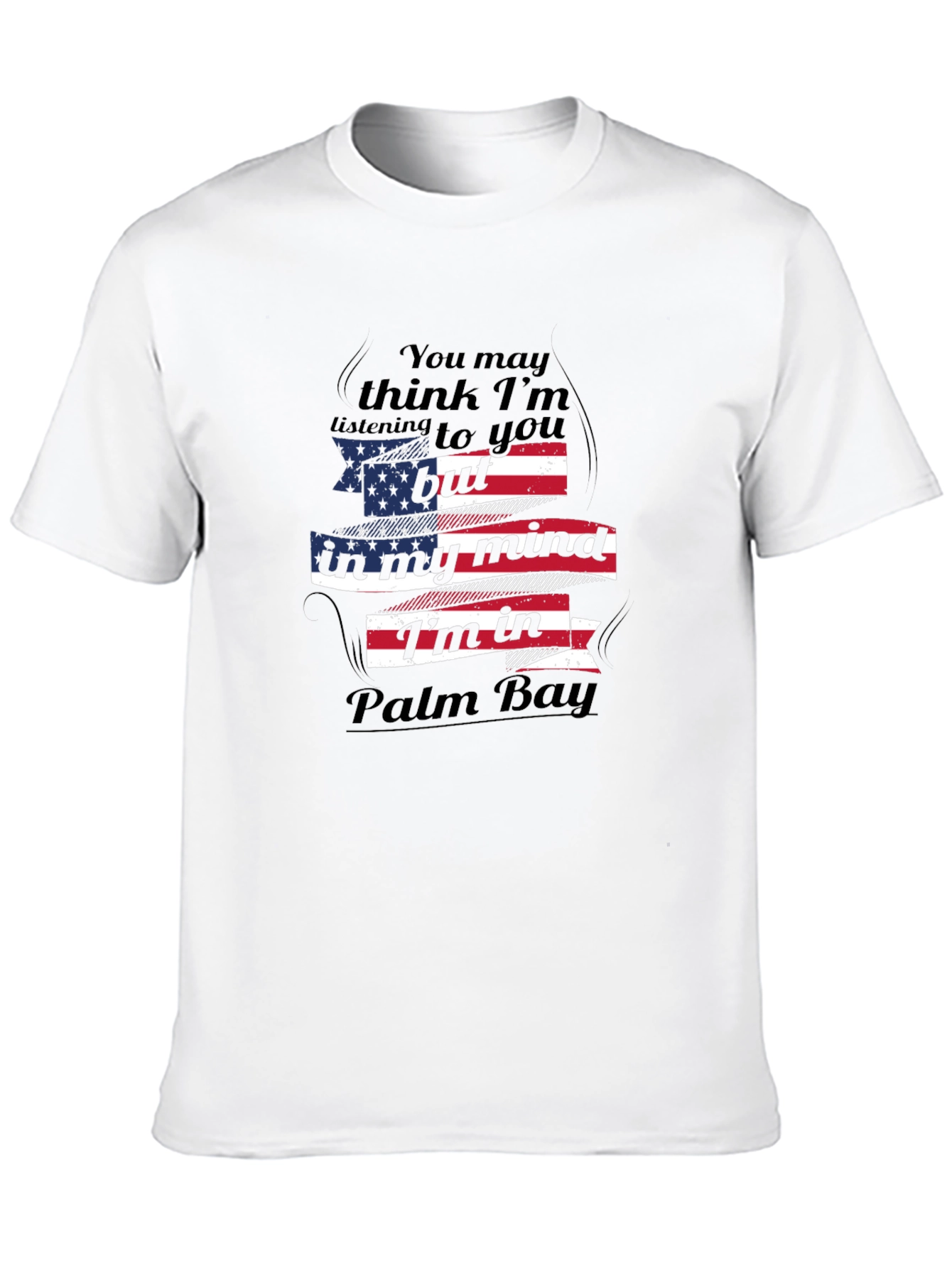 Palm Bay Mind T-Shirt - Patriotic Design