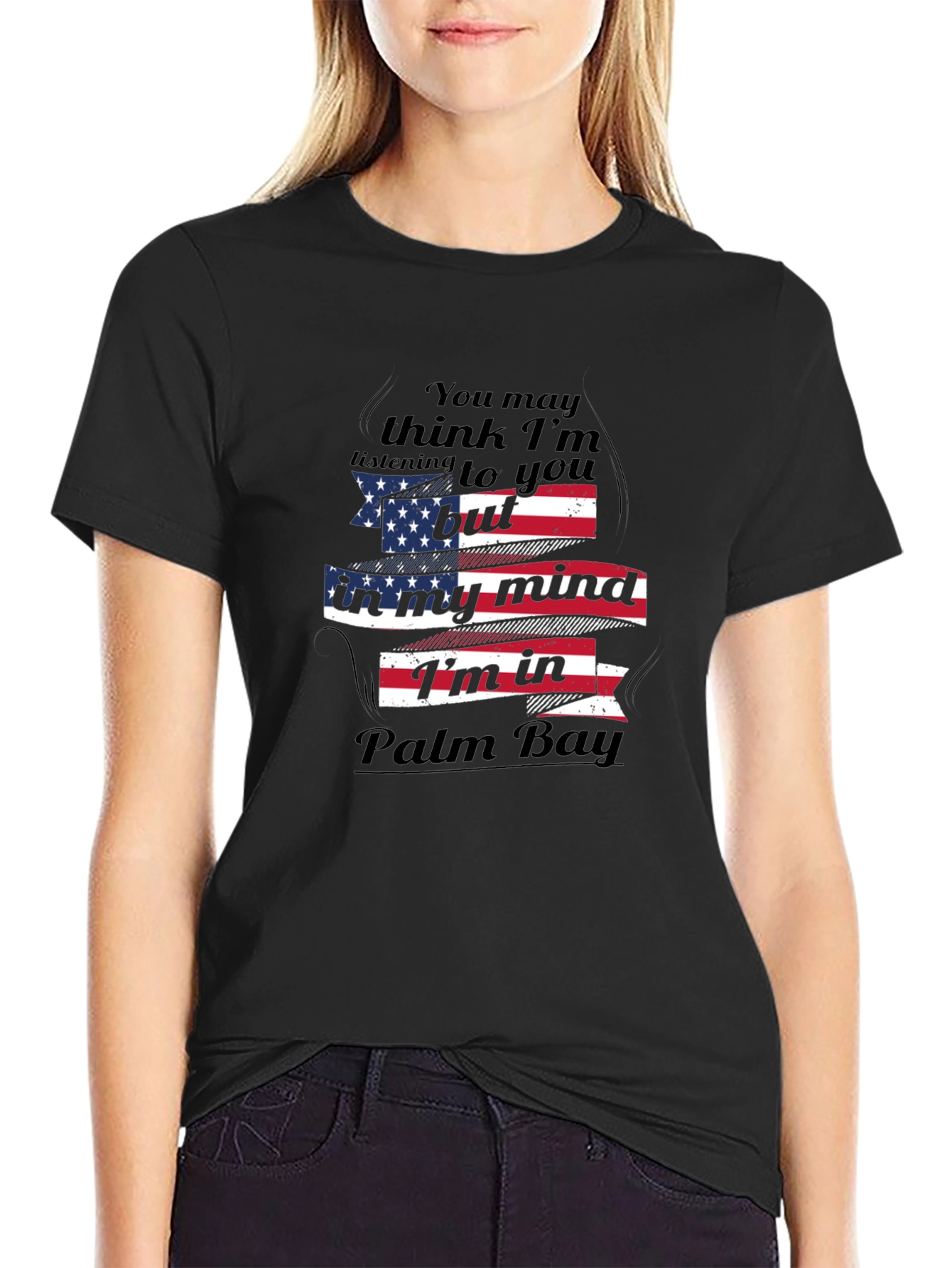 Palm Bay Mind T-Shirt - Patriotic Design