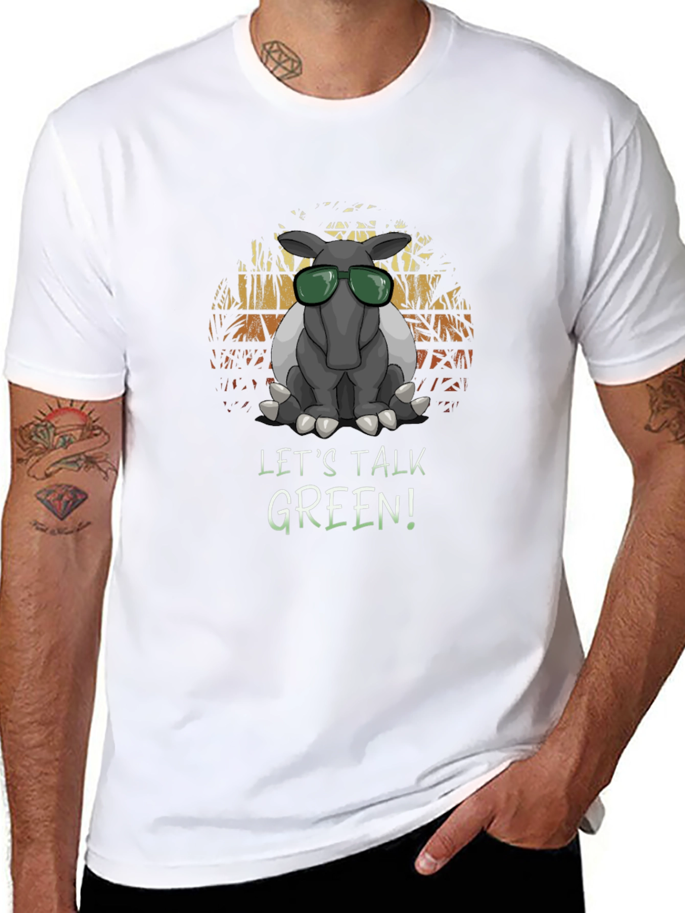Eco-Friendly Anteater Graphic Tee