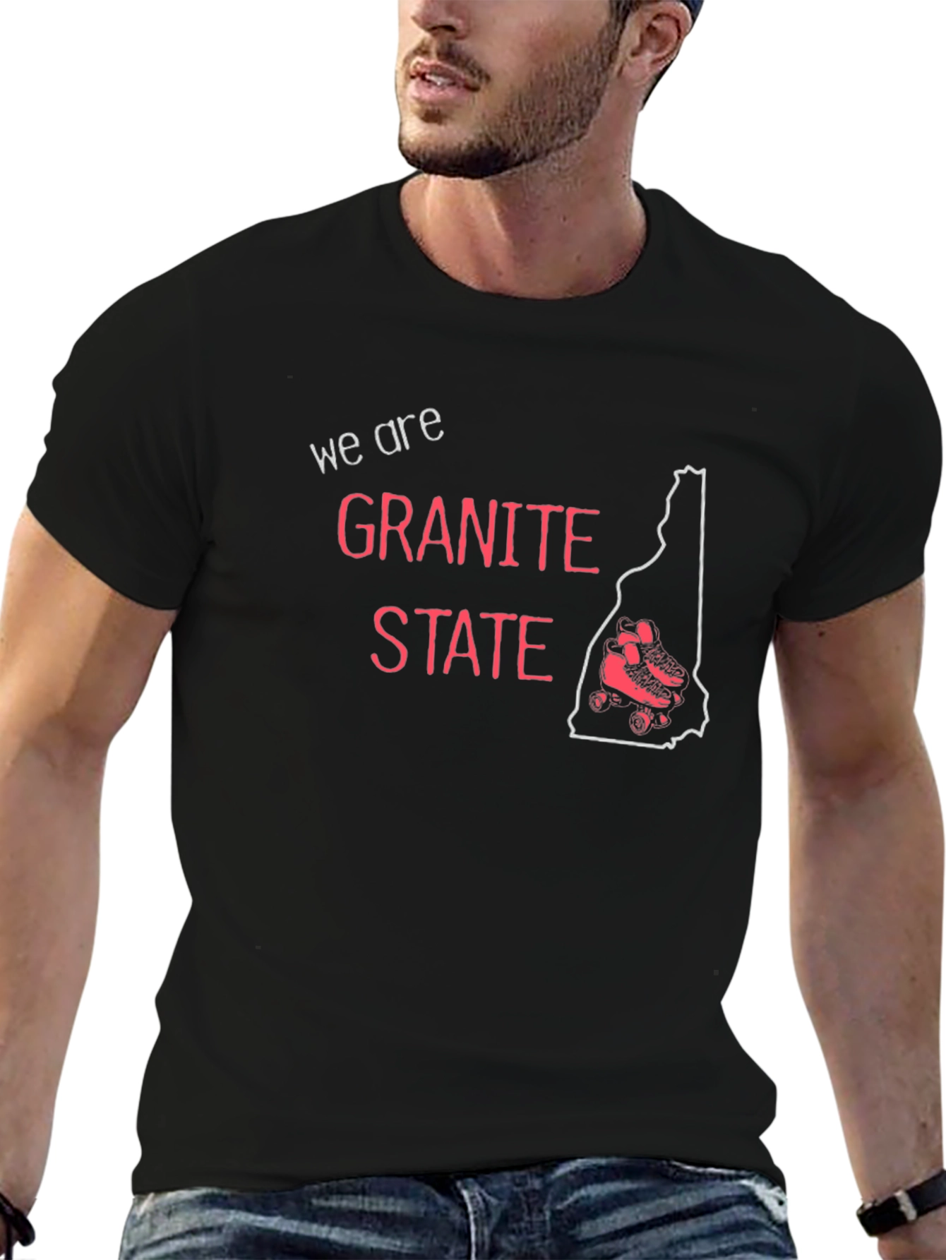 Granite State Roller Skate T-Shirt