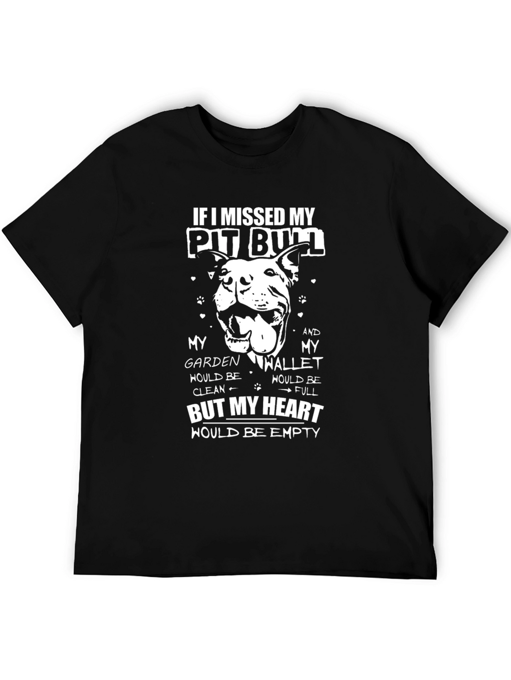 Pit Bull Love Quote T-Shirt – Emotional Dog Lover Graphic Tee