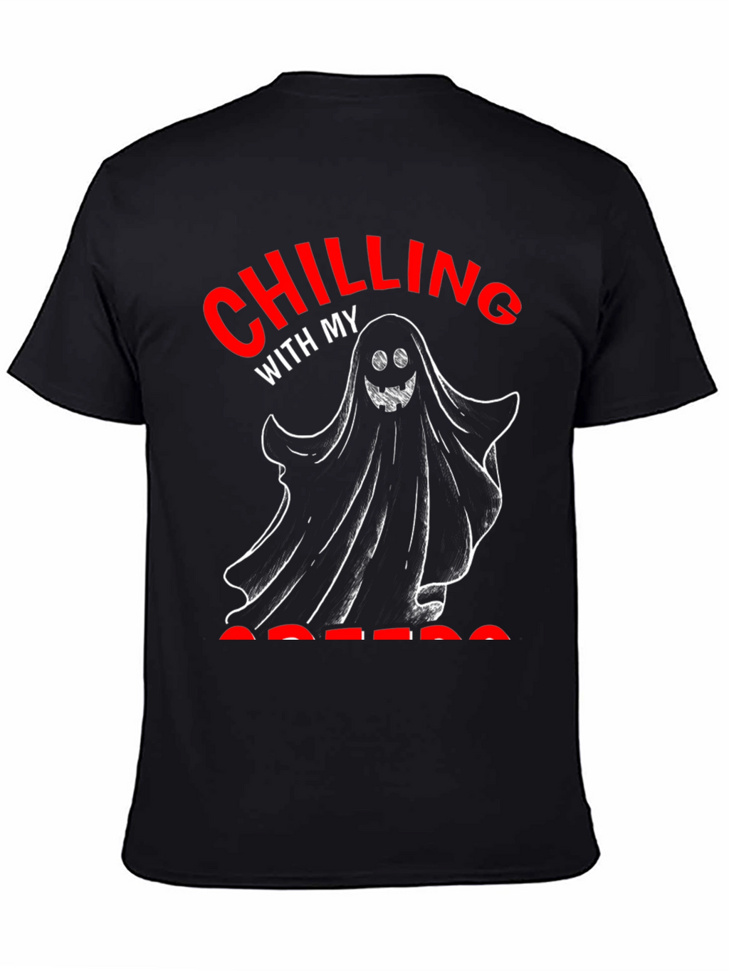 Chilling With My Boos Halloween T-Shirt