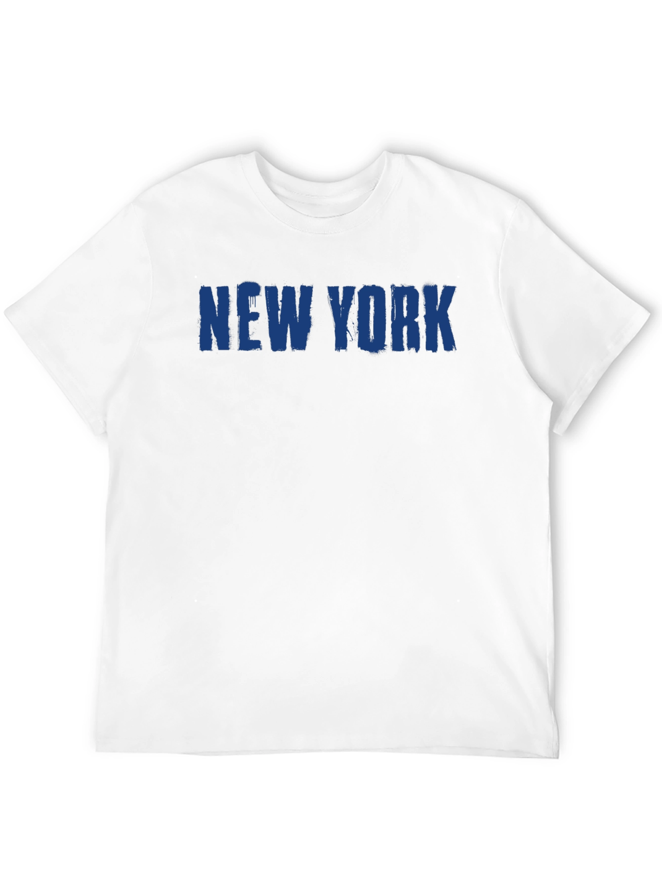 New York Graphic Print Black T-Shirt