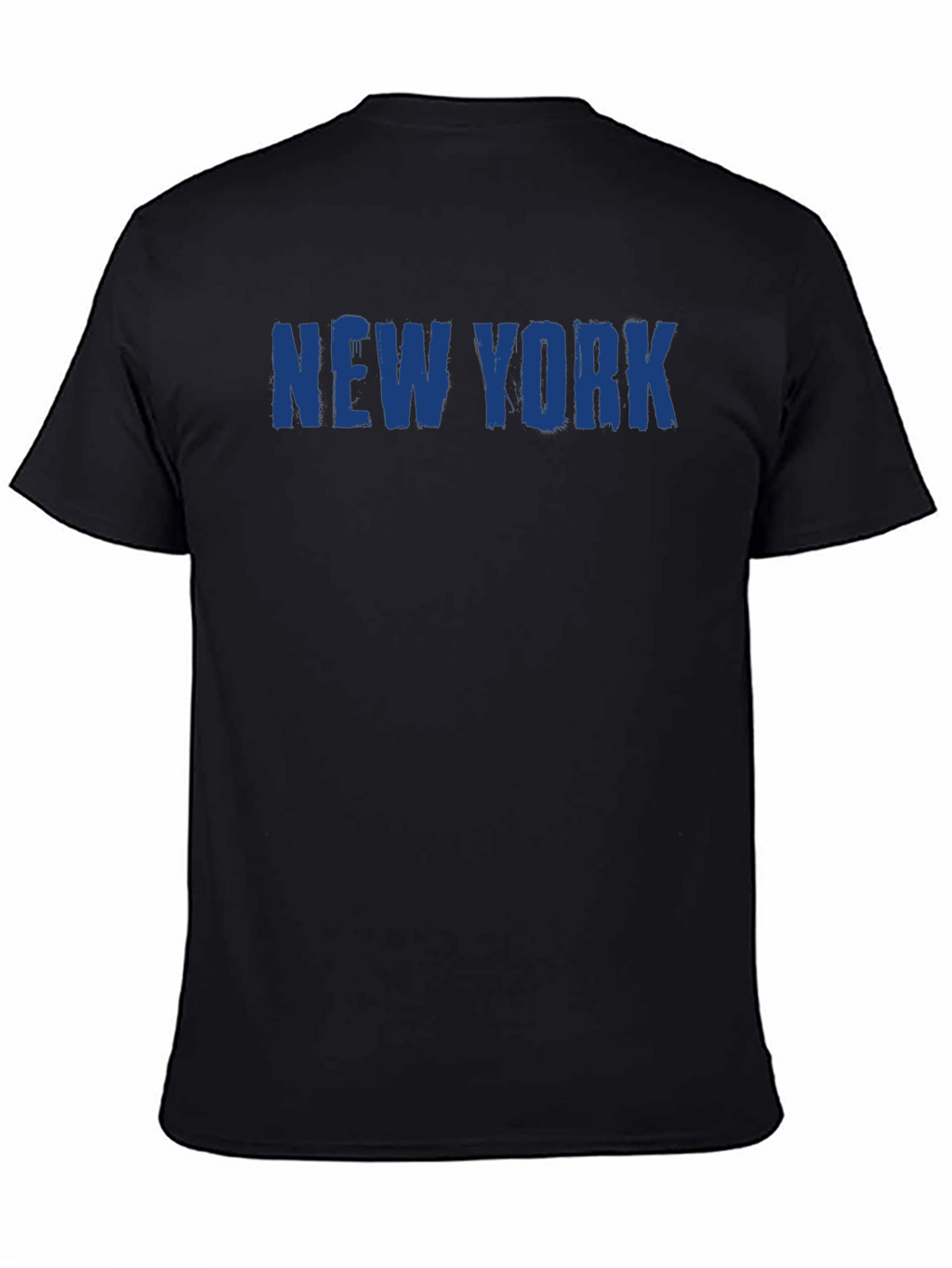 New York Graphic Print Black T-Shirt