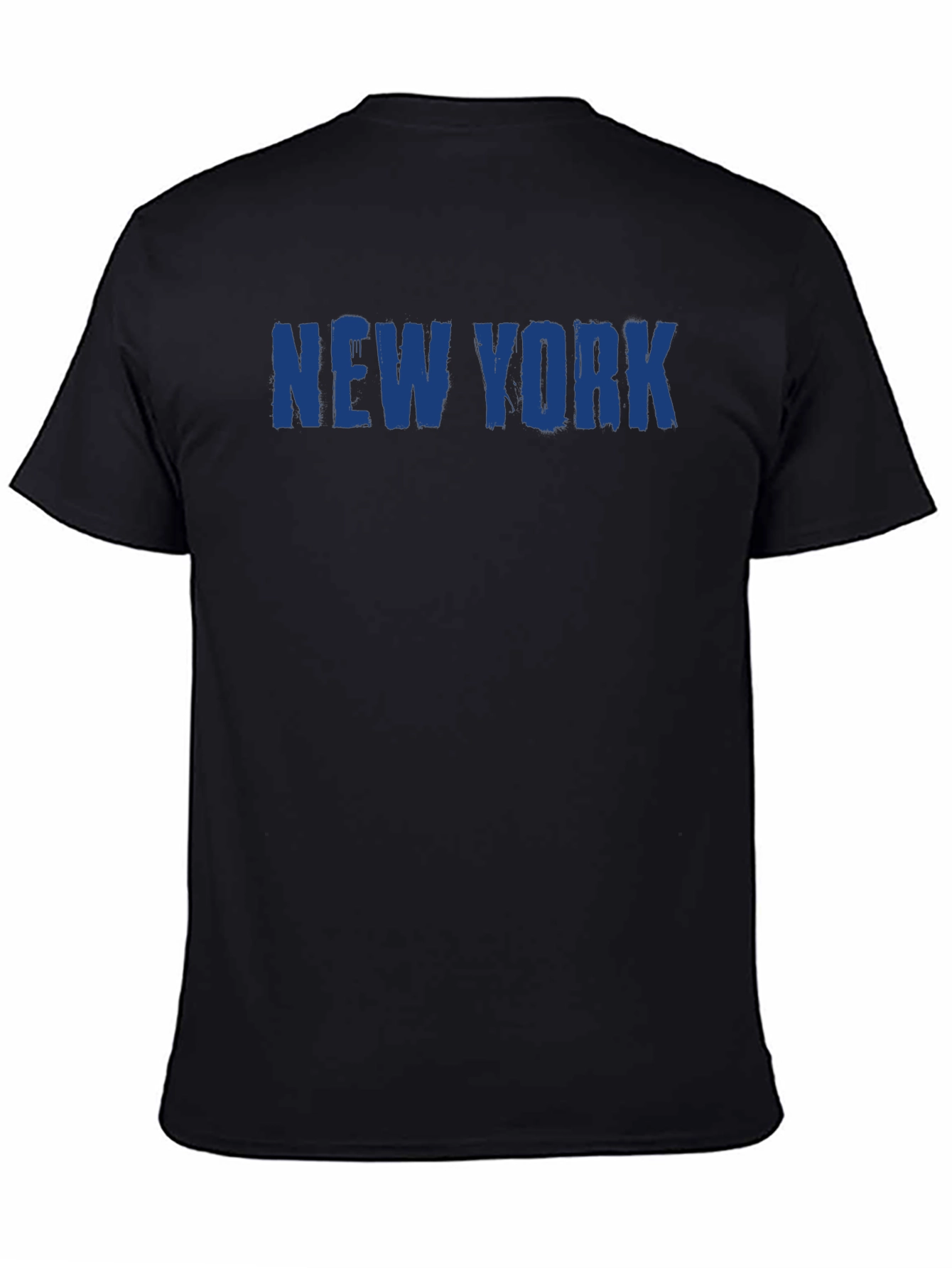 New York Graphic Print Black T-Shirt