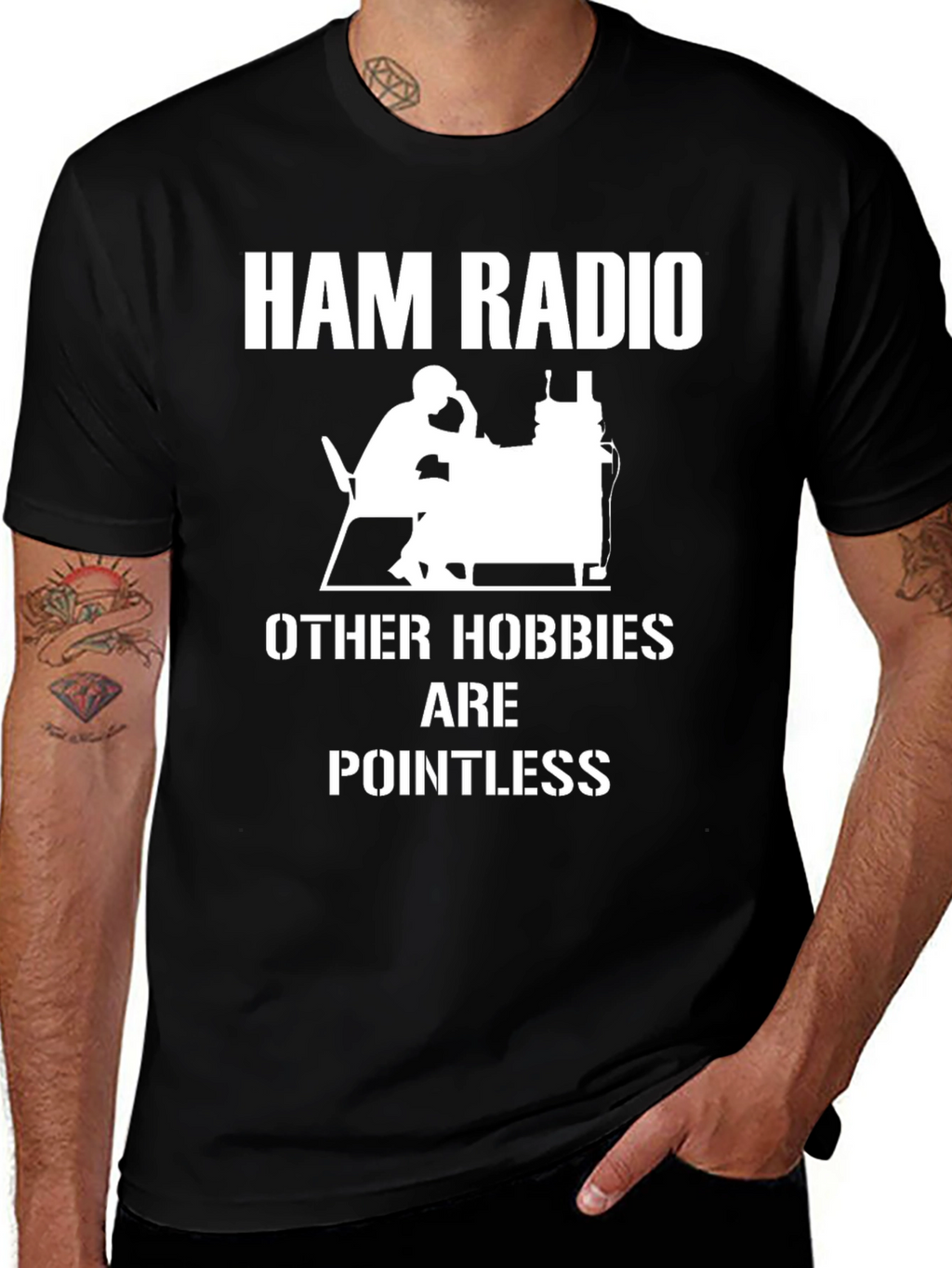 Ham Radio Pointless Hobbies T-Shirt