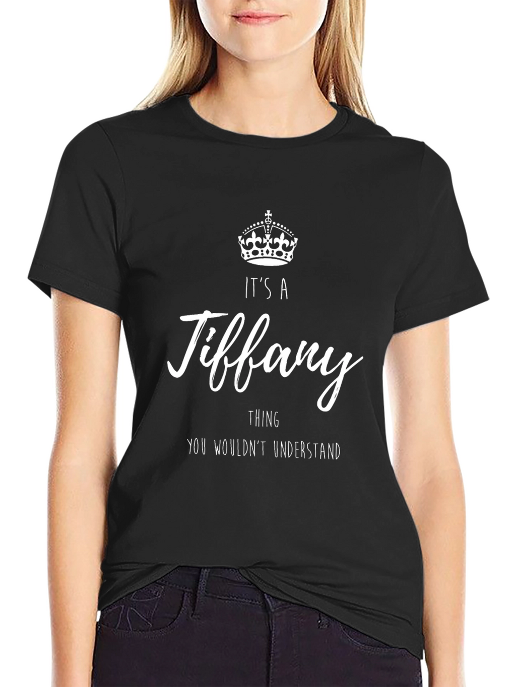Its a Tiffany Thing T-Shirt - Black