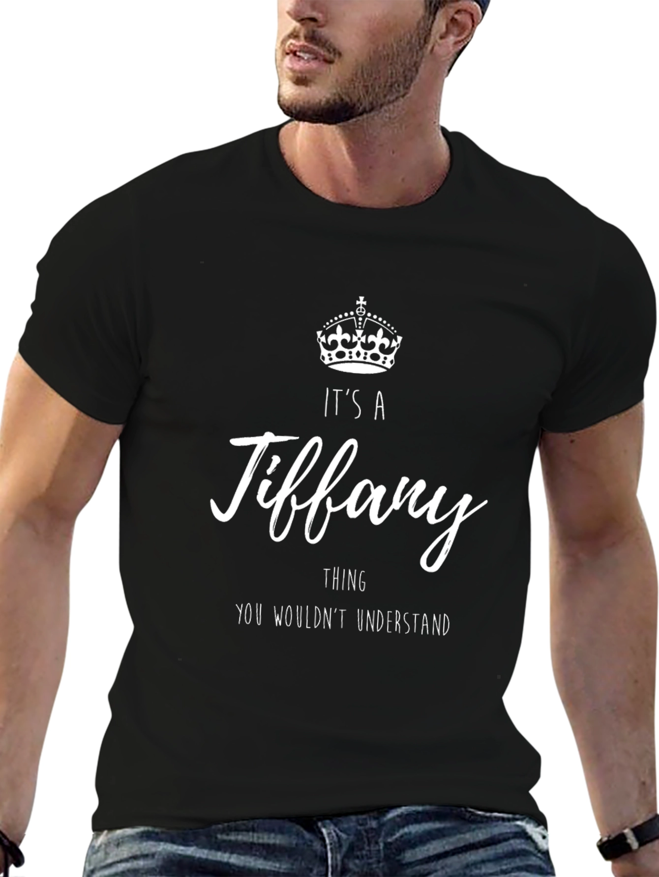 Its a Tiffany Thing T-Shirt - Black