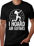 I Hoard Air Guitars Black T-Shirt
