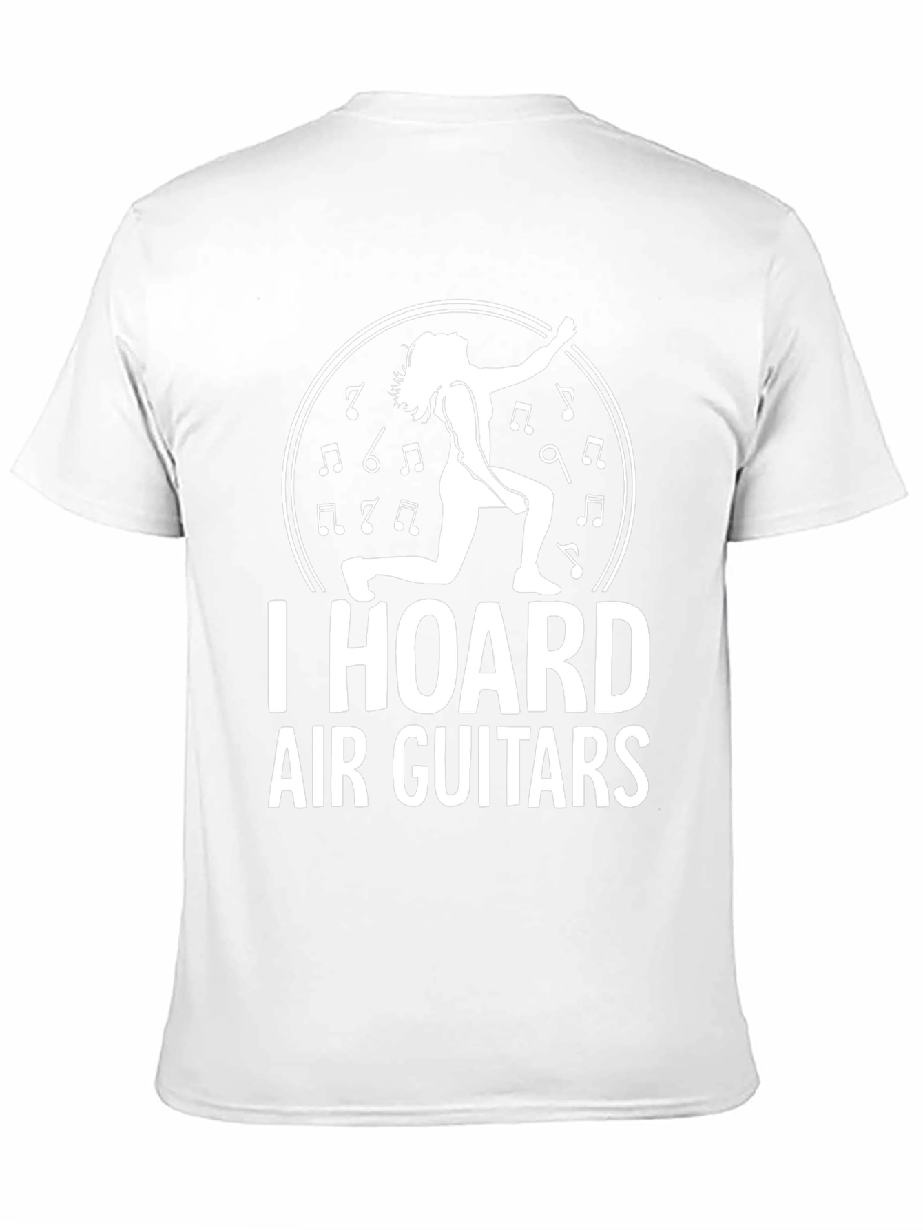 I Hoard Air Guitars Black T-Shirt