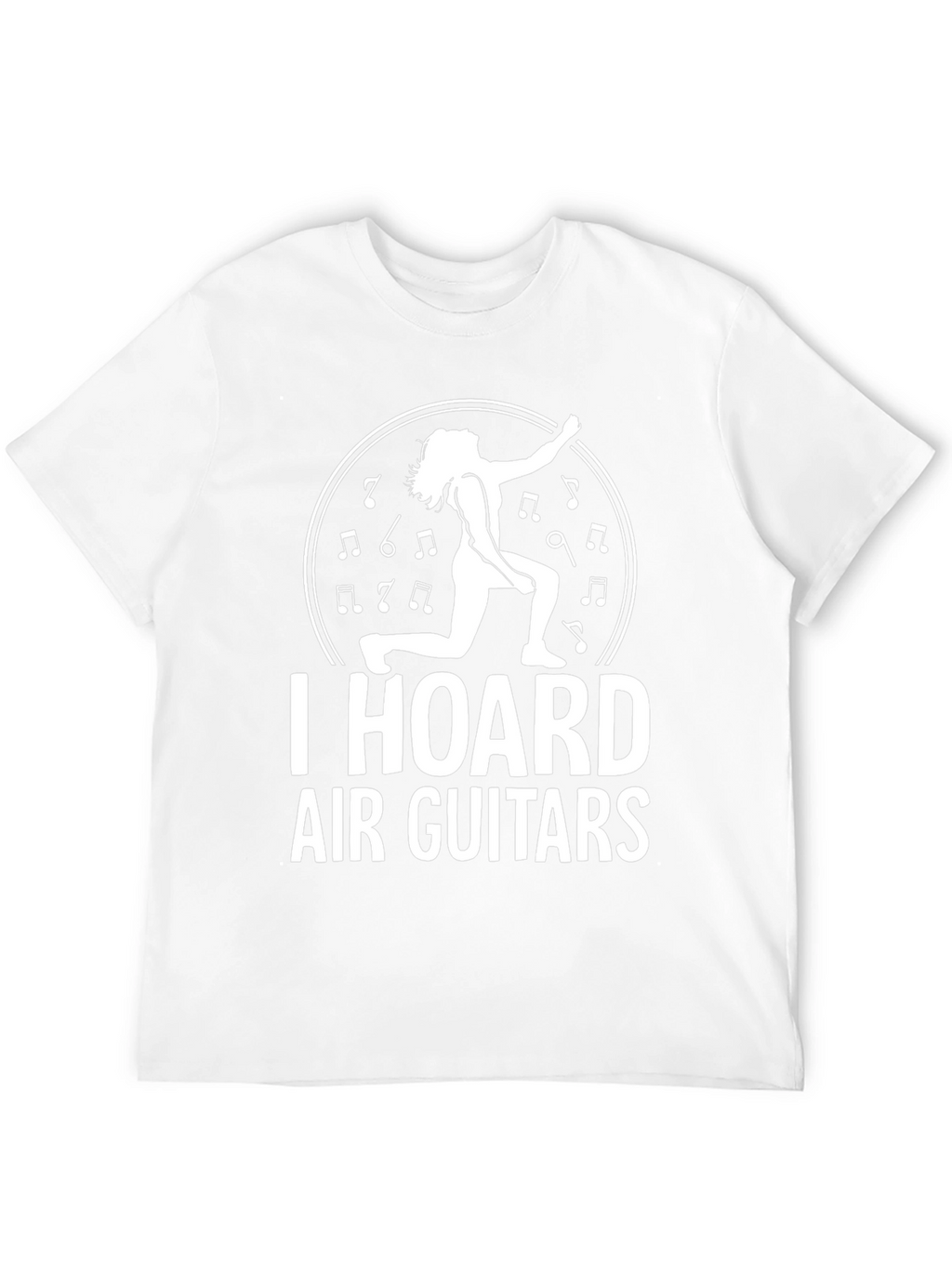 I Hoard Air Guitars Black T-Shirt