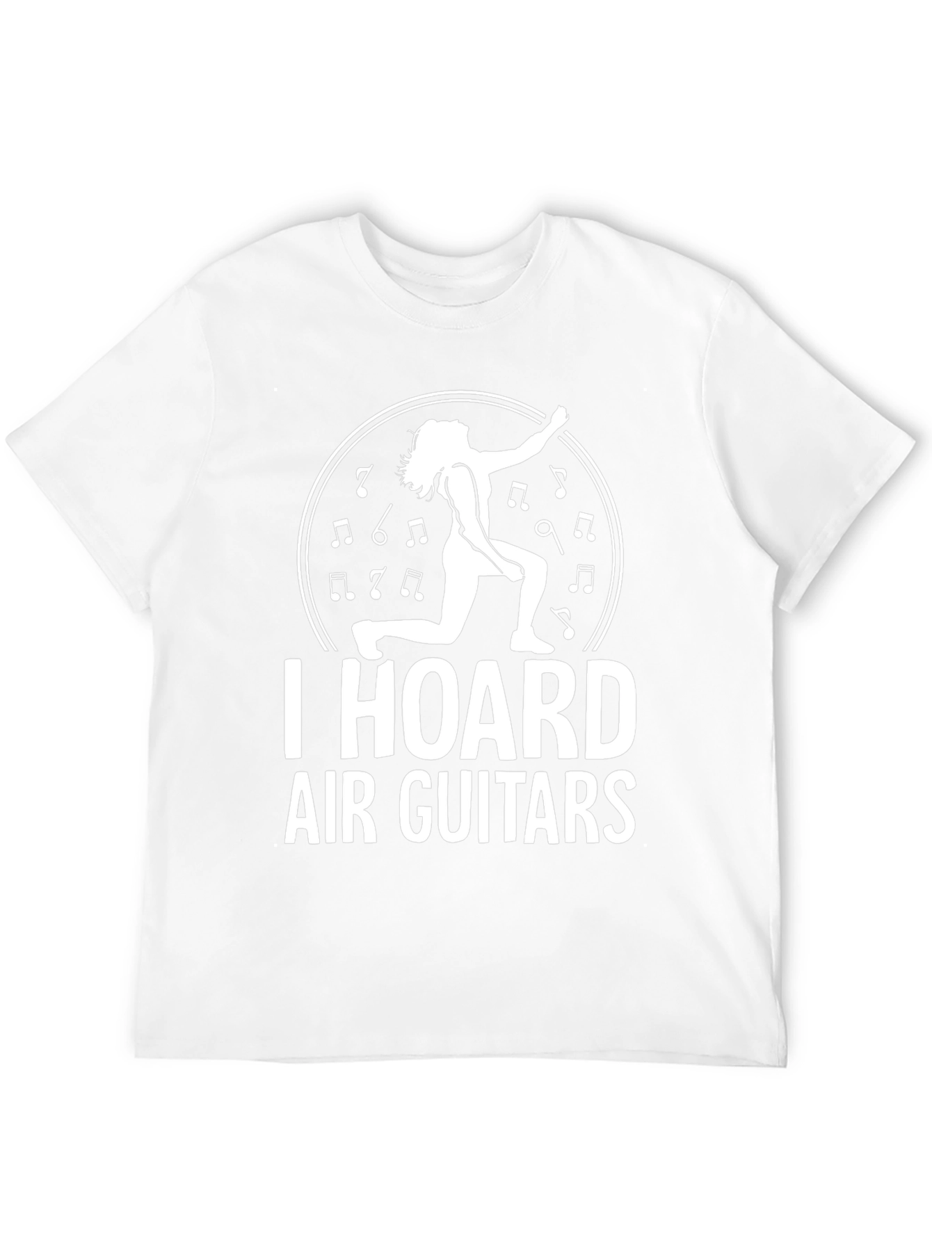 I Hoard Air Guitars Black T-Shirt