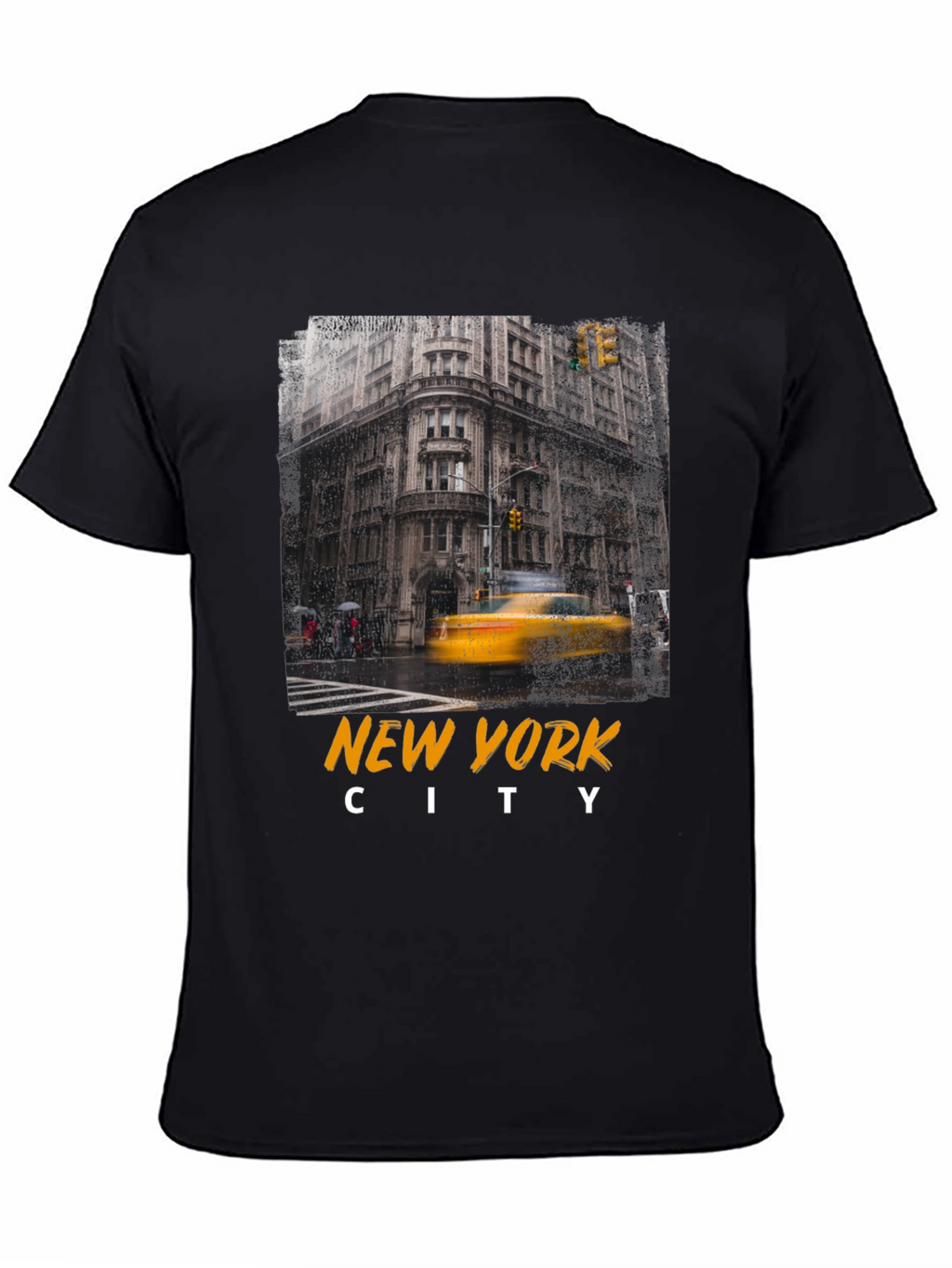 New York City Graphic Tee - Black