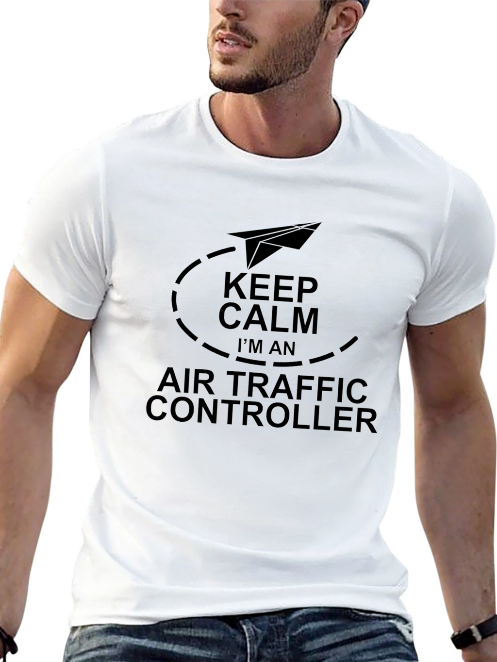 Air Traffic Controller T-Shirt - Keep Calm Funny Tee