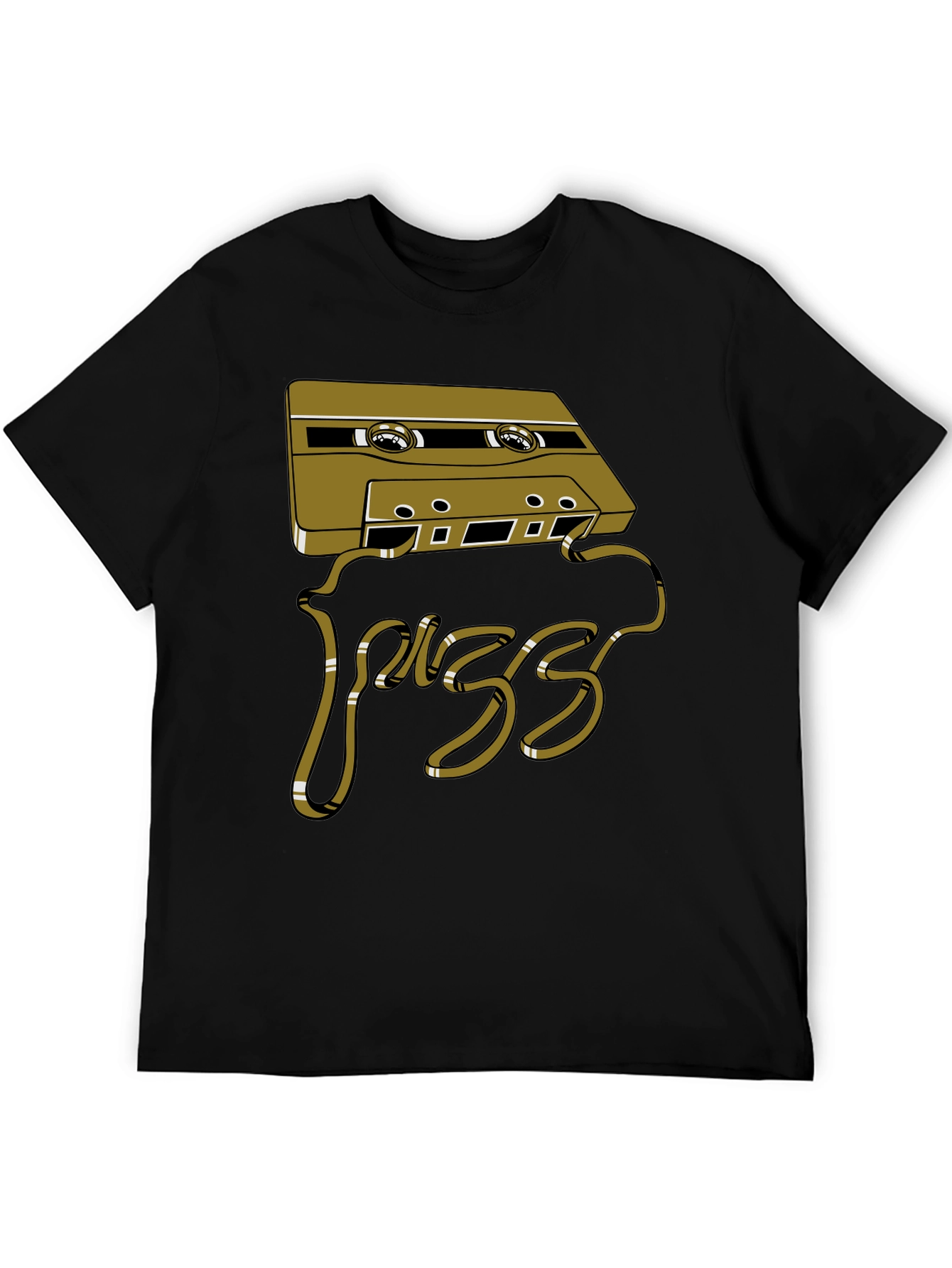 Retro Cassette Tape T-Shirt - Vintage Style