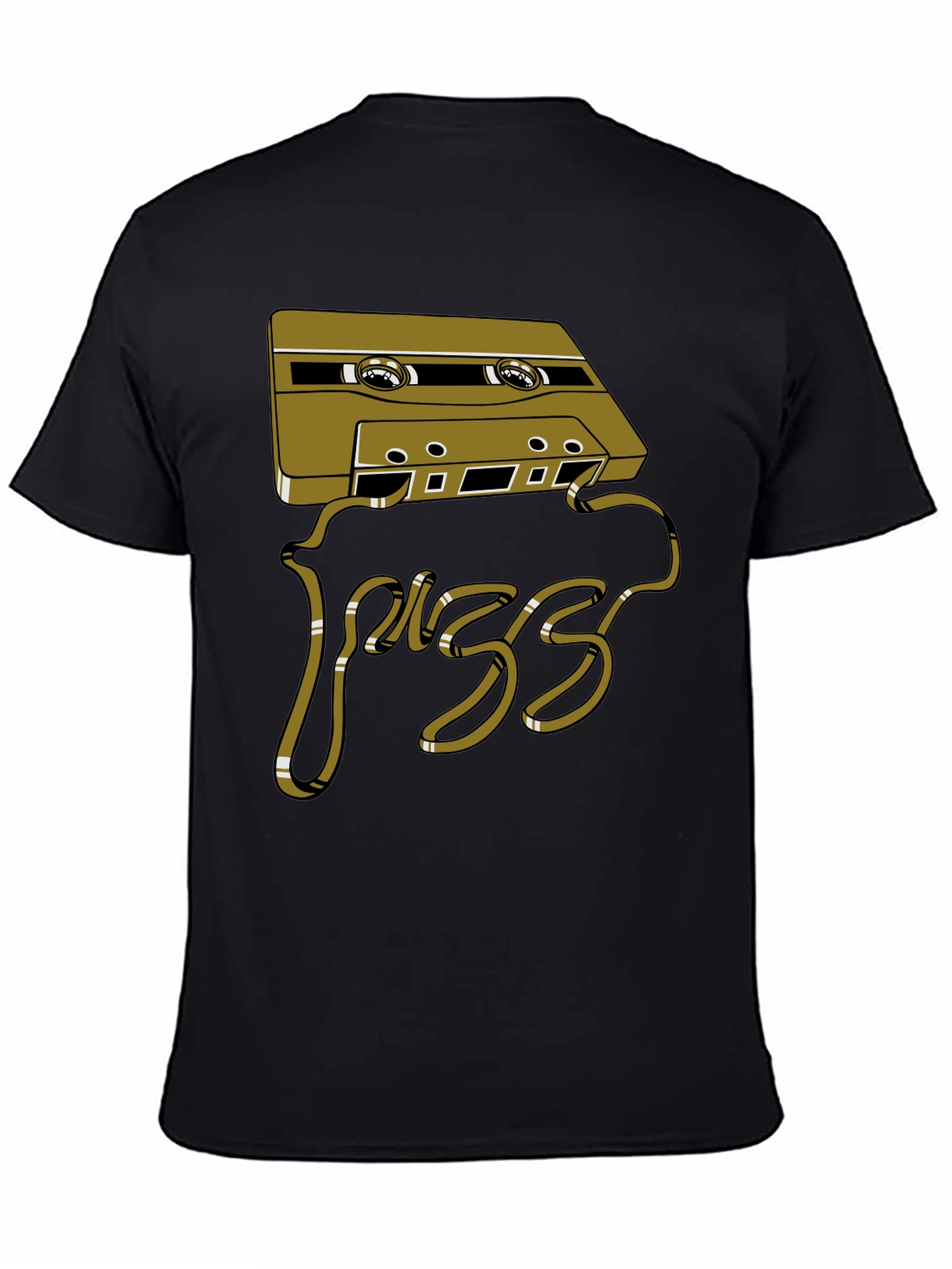 Retro Cassette Tape T-Shirt - Vintage Style