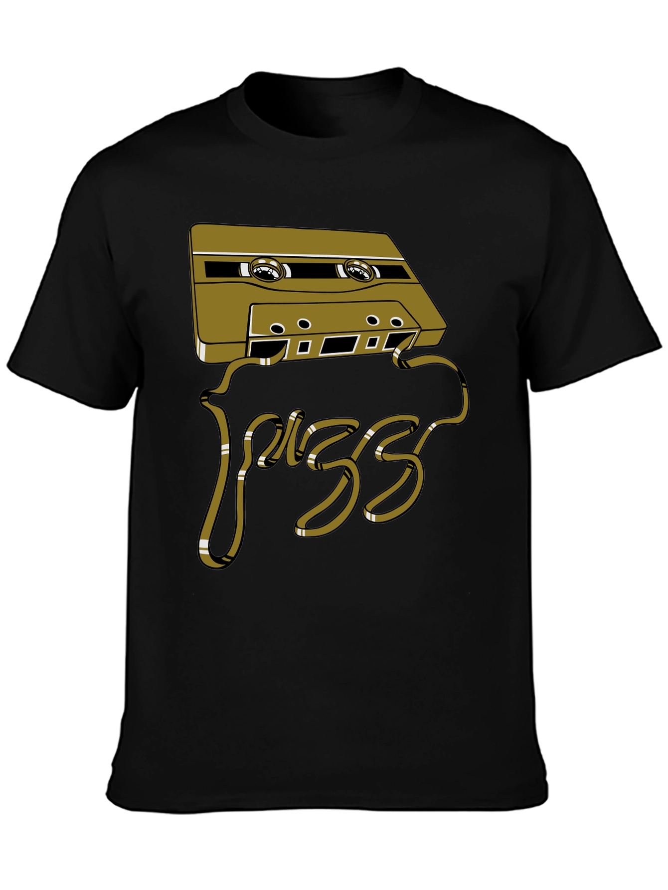 Retro Cassette Tape T-Shirt - Vintage Style