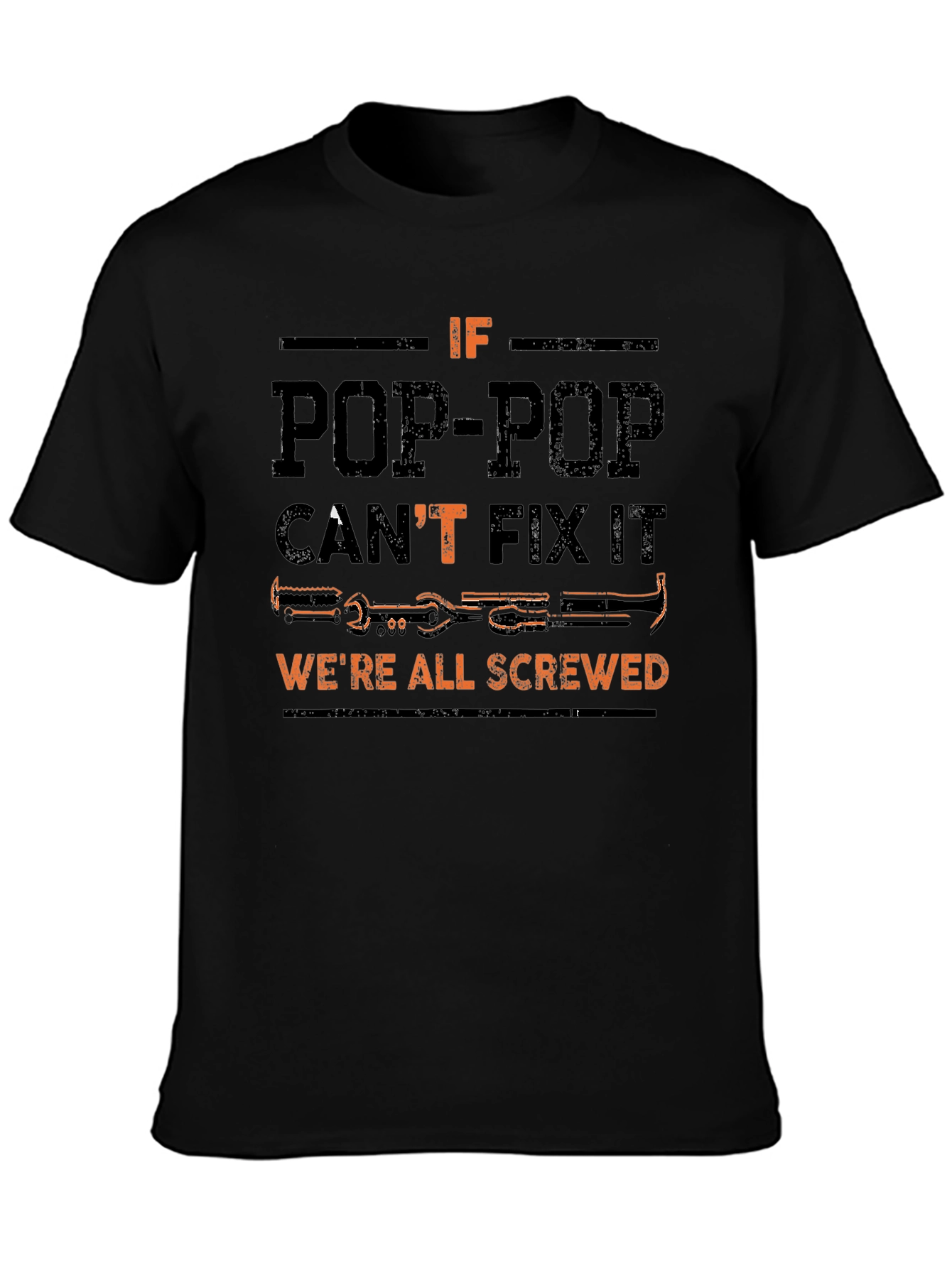 Pop-Pop Can Fix It Funny T-Shirt