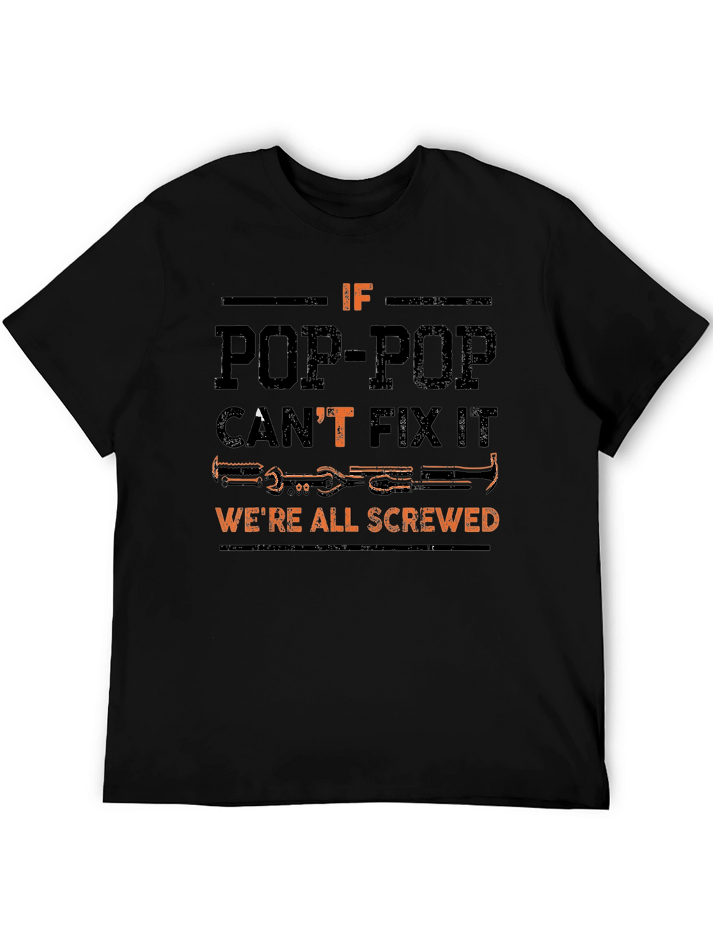Pop-Pop Can Fix It Funny T-Shirt