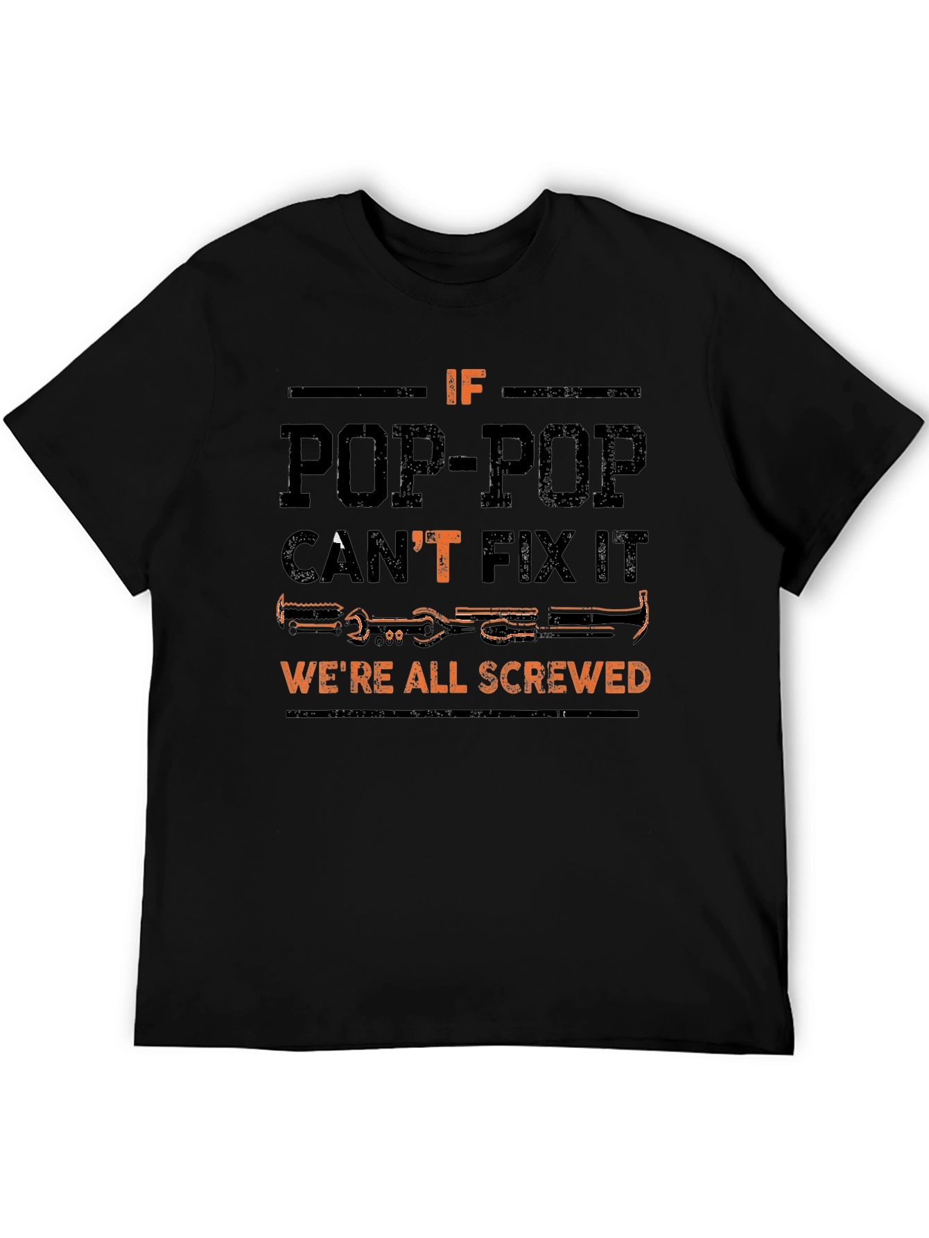 Pop-Pop Can Fix It Funny T-Shirt