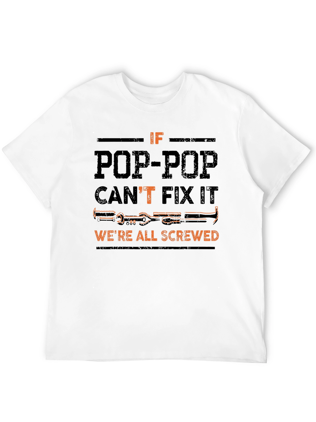 Pop-Pop Can Fix It Funny T-Shirt