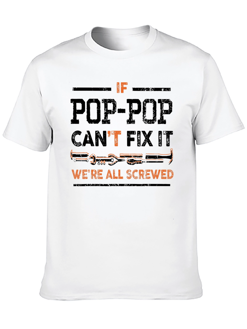 Pop-Pop Can Fix It Funny T-Shirt