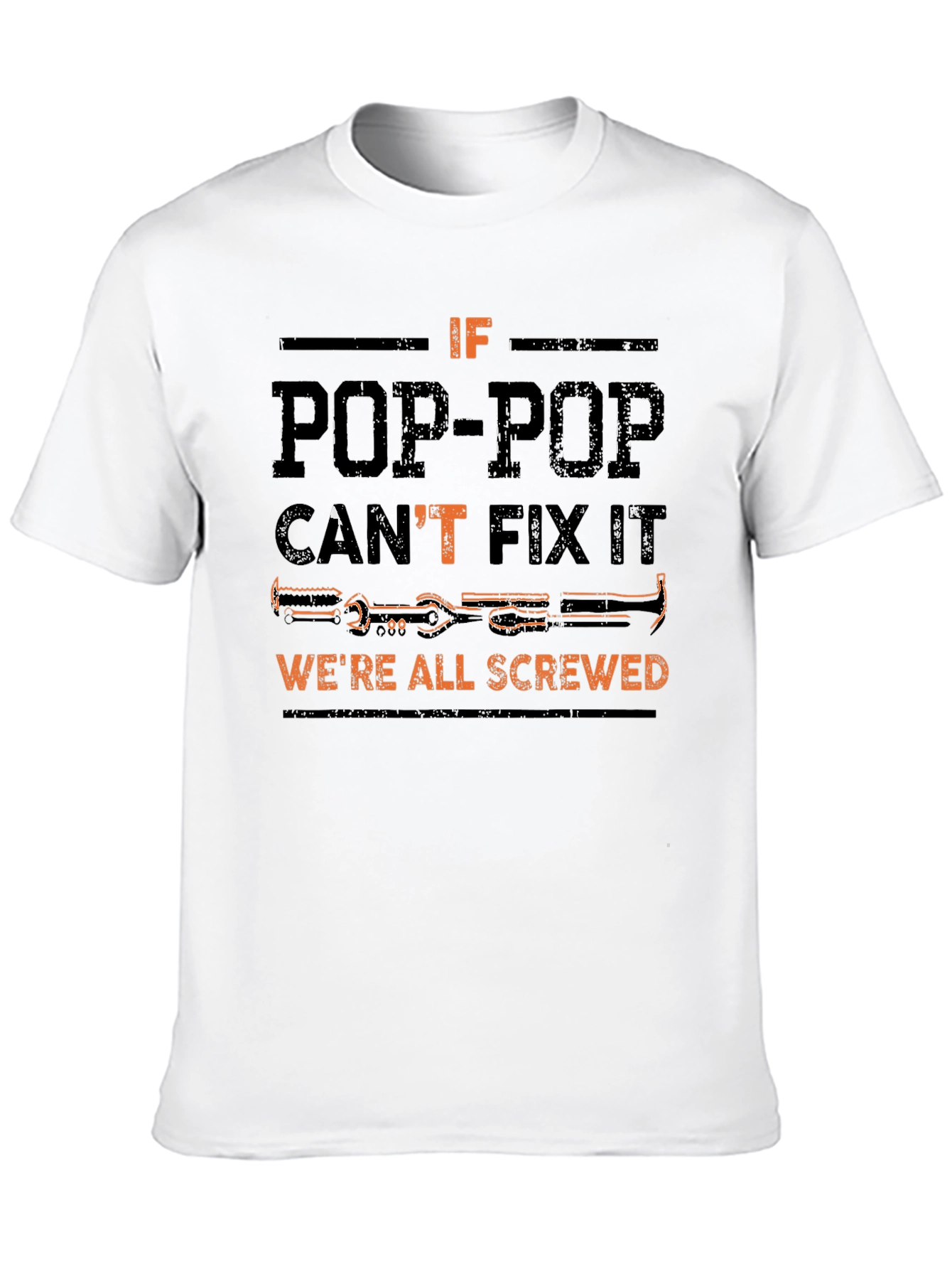 Pop-Pop Can Fix It Funny T-Shirt