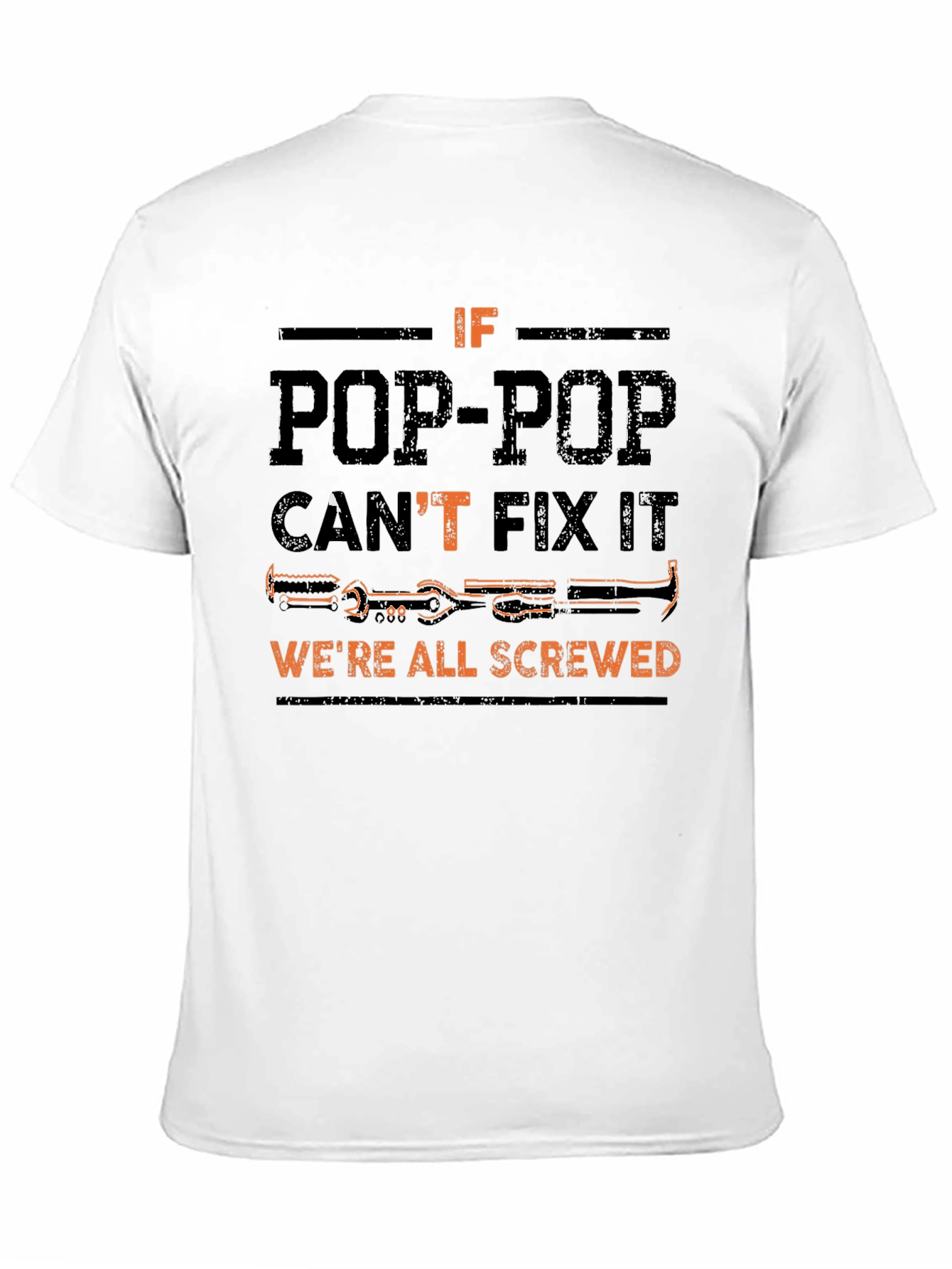 Pop-Pop Can Fix It Funny T-Shirt