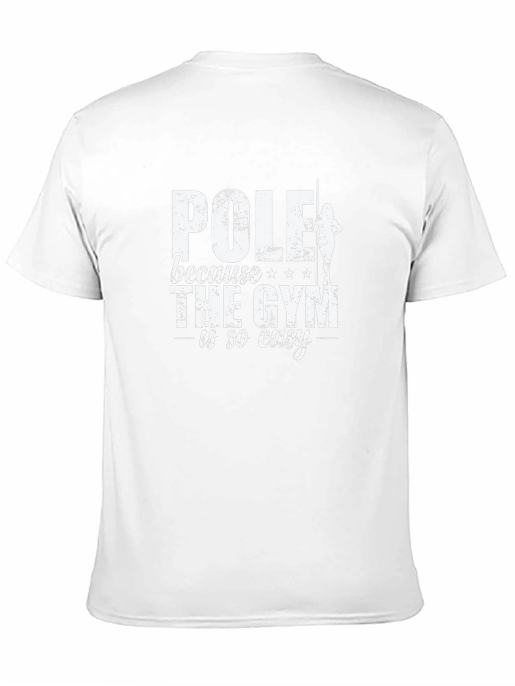 Pole Dancing Black Graphic Tee - Gym Alternative