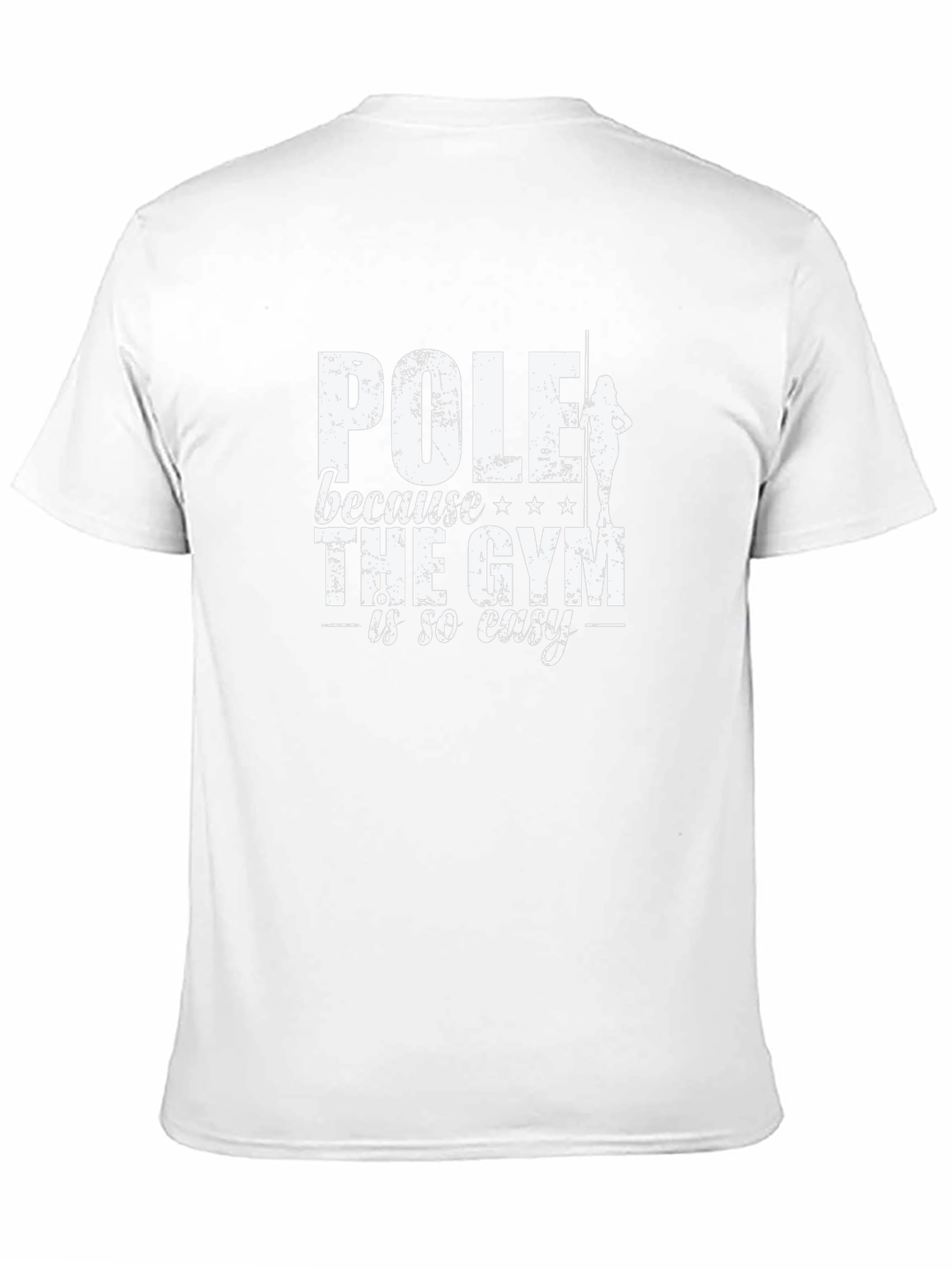 Pole Dancing Black Graphic Tee - Gym Alternative
