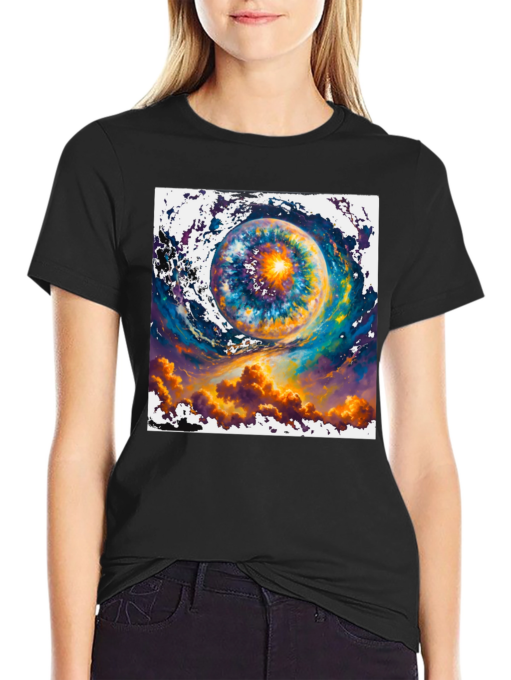 Eye of the Universe Black T-Shirt