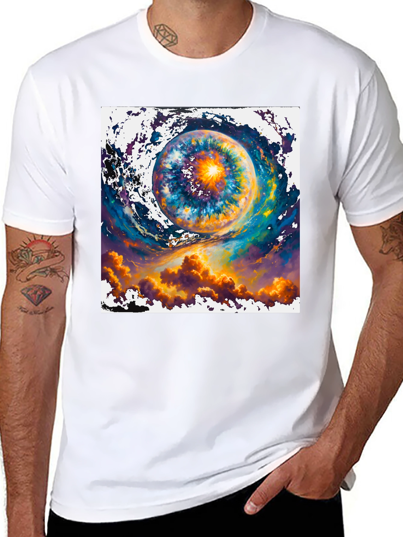 Eye of the Universe Black T-Shirt