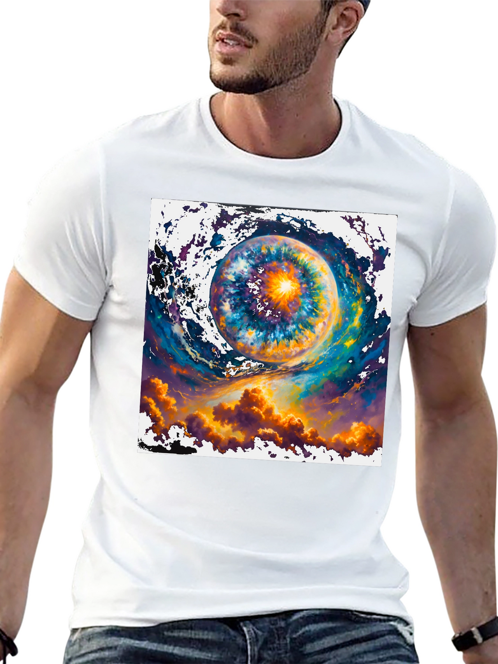 Eye of the Universe Black T-Shirt