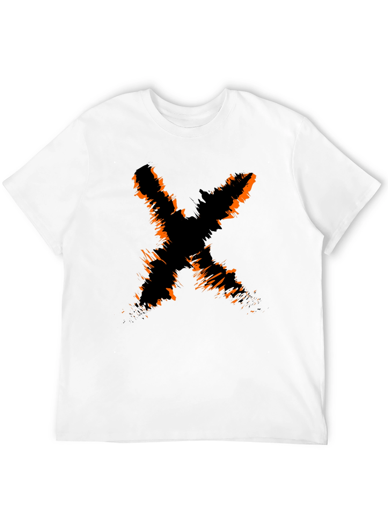 Edgy X Graphic Black Tee