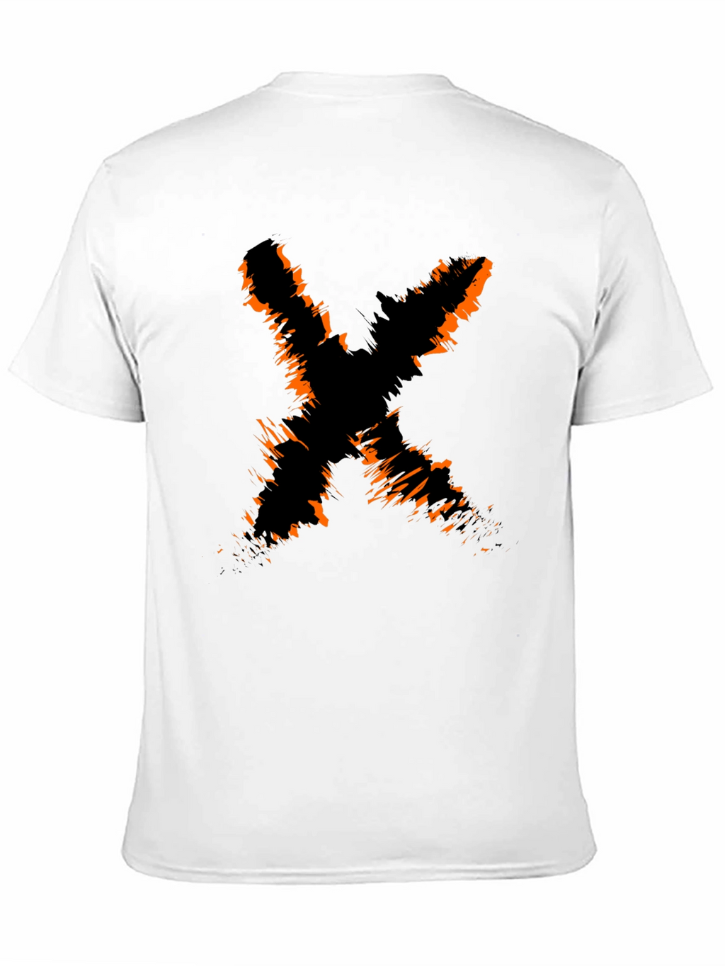 Edgy X Graphic Black Tee