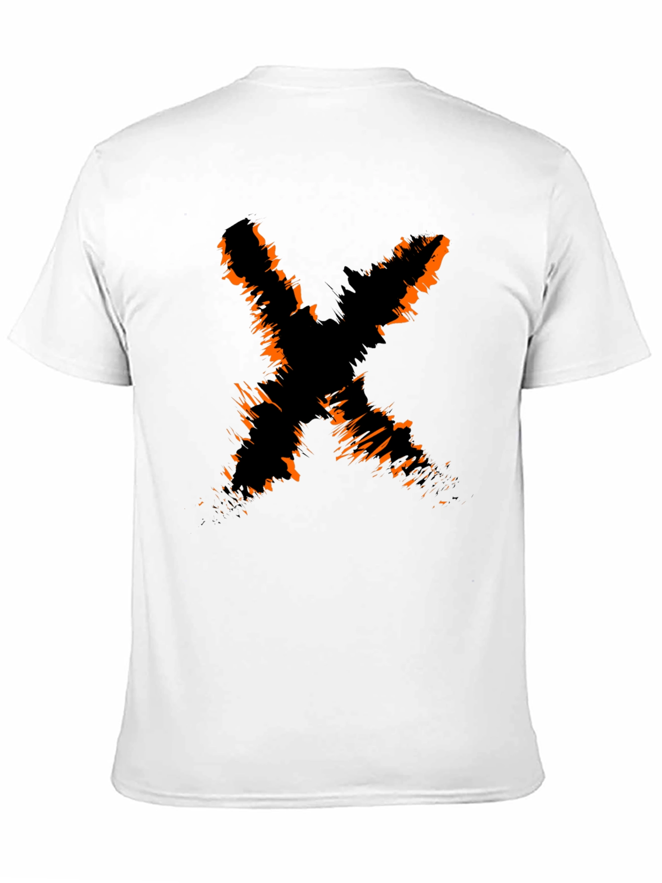 Edgy X Graphic Black Tee