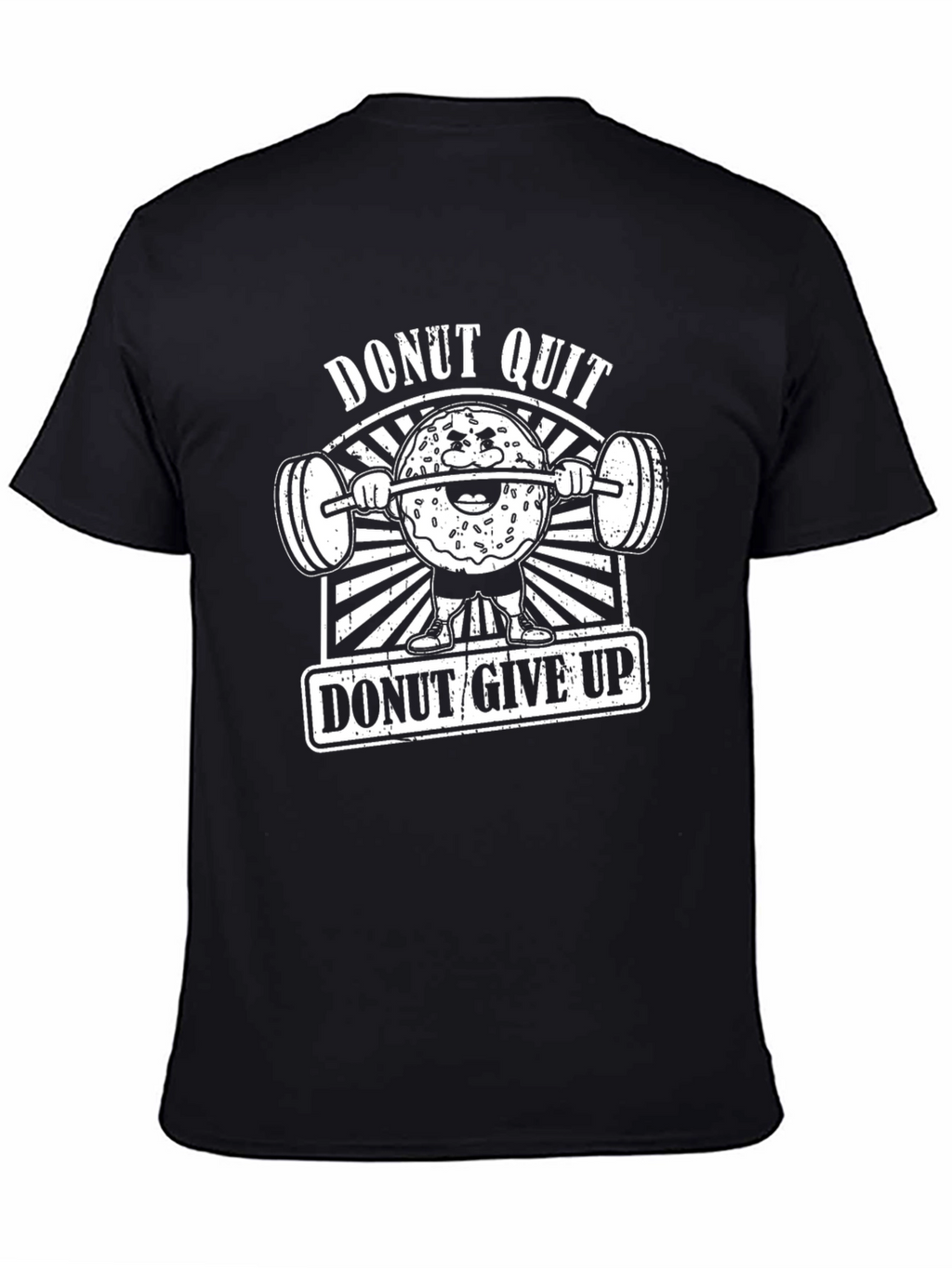 Donut Quit Funny Workout T-Shirt