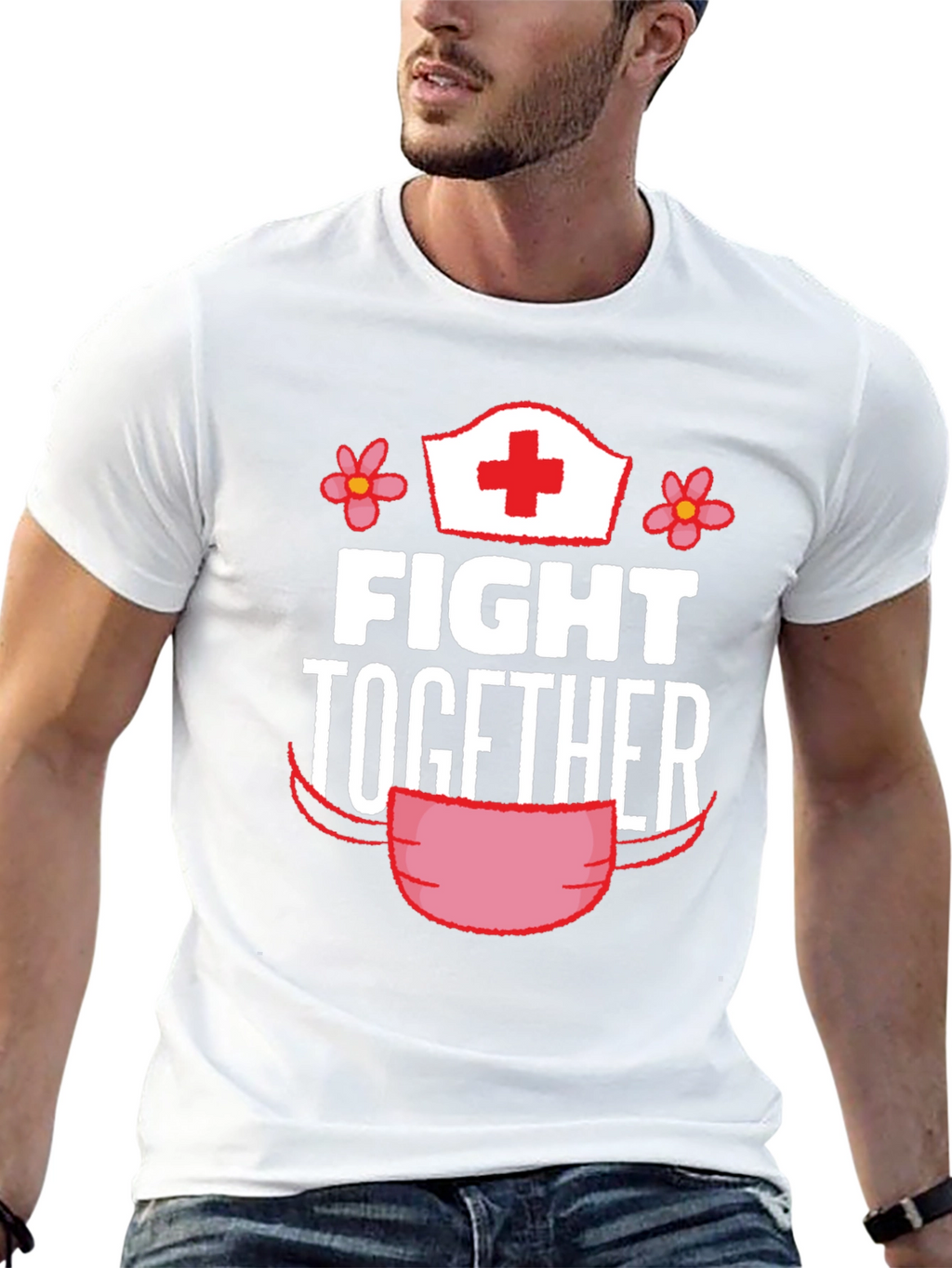 Fight Together Graphic Tee - Nurse Pride Shirt