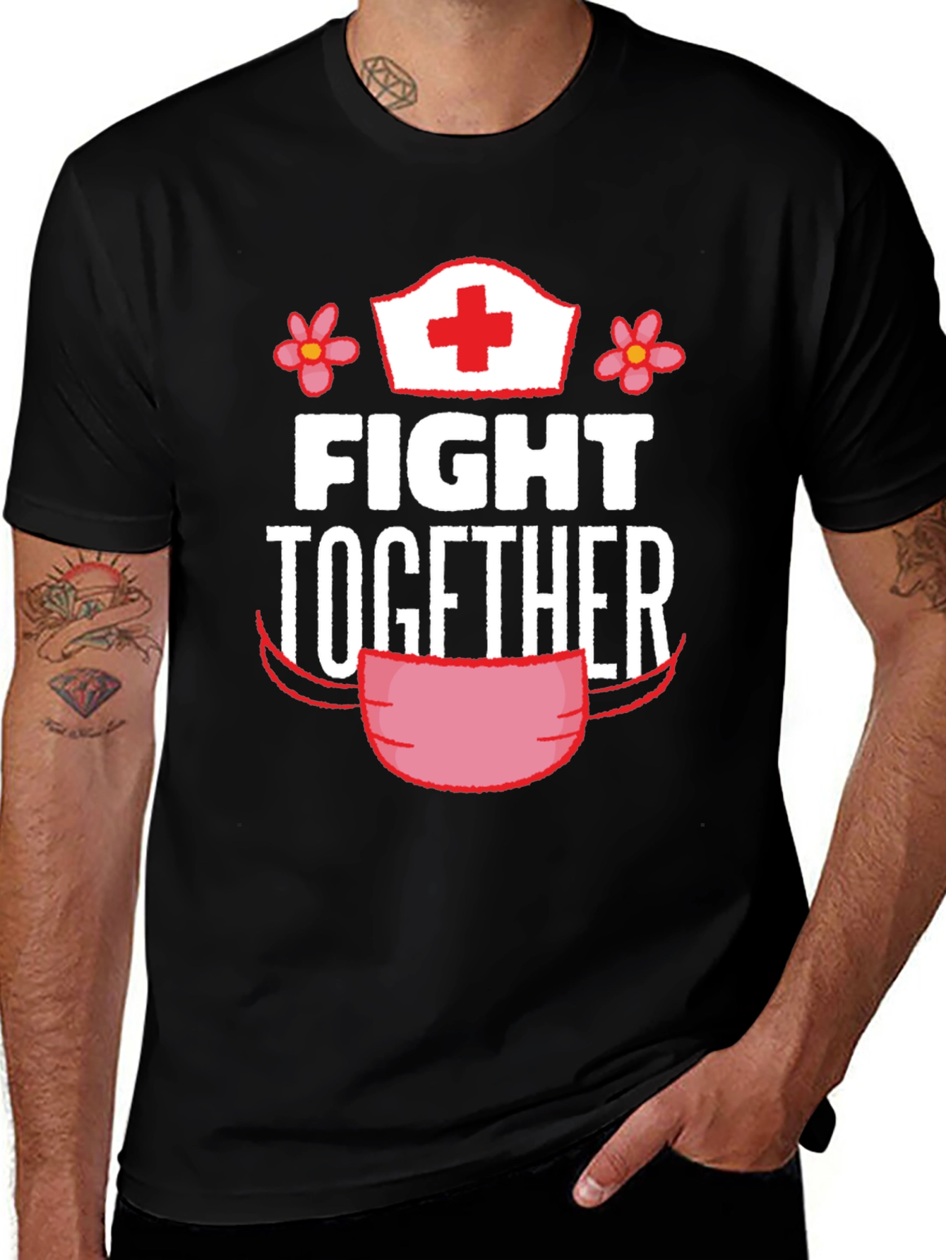 Fight Together Graphic Tee - Nurse Pride Shirt