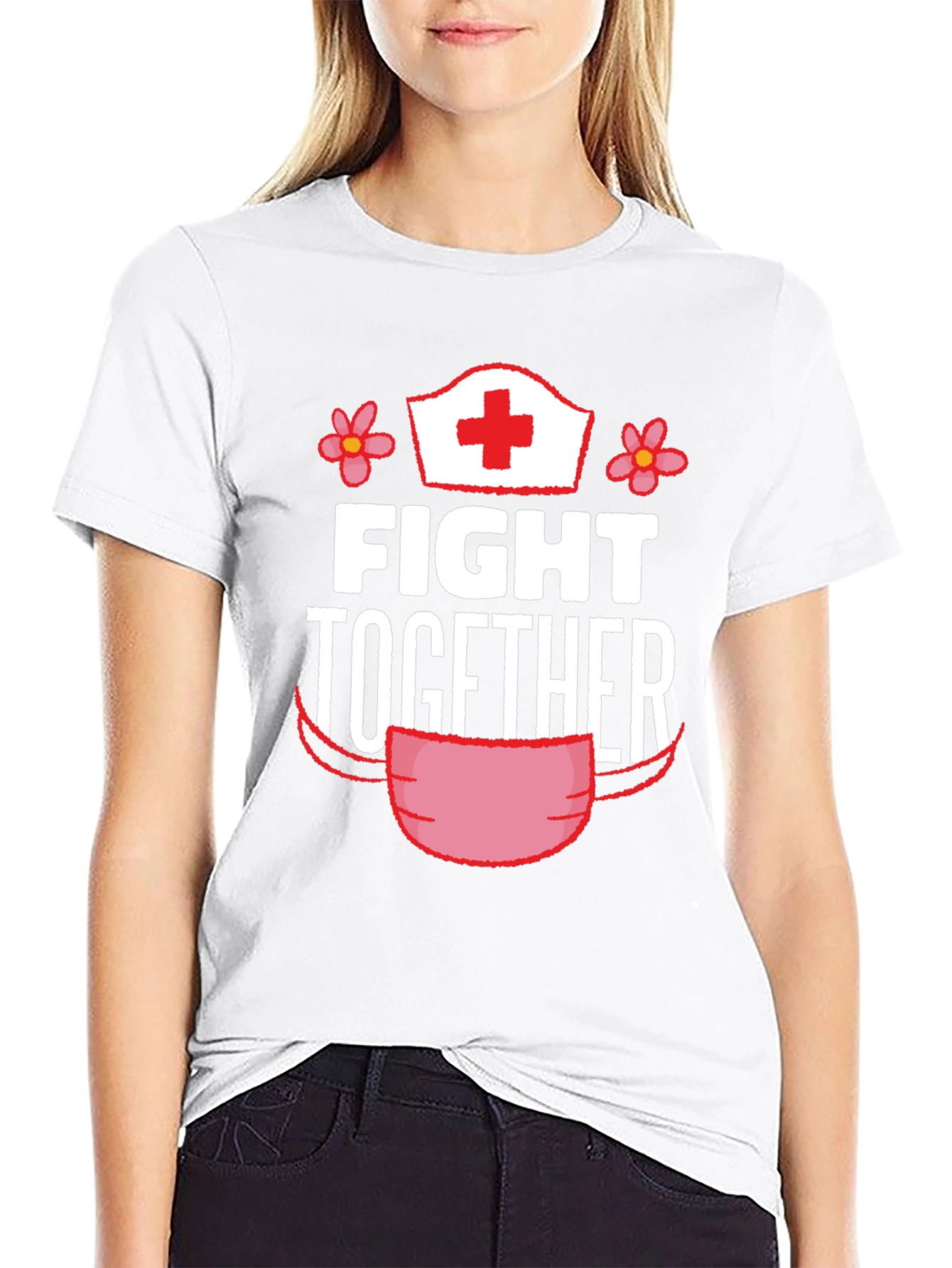 Fight Together Graphic Tee - Nurse Pride Shirt