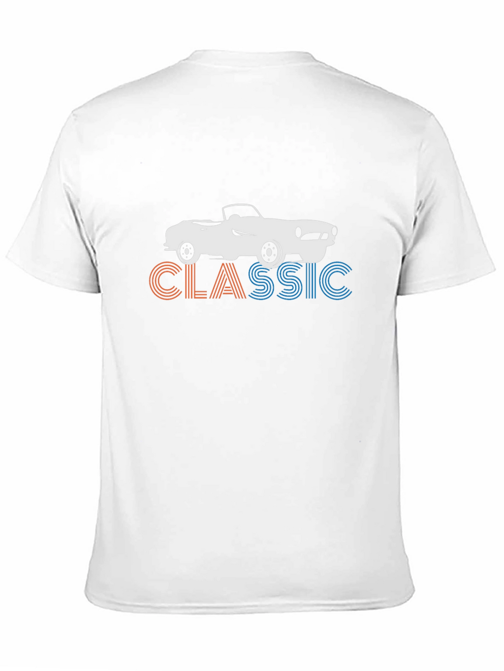 Classic Car Graphic Tee - Retro Style Black T-Shirt