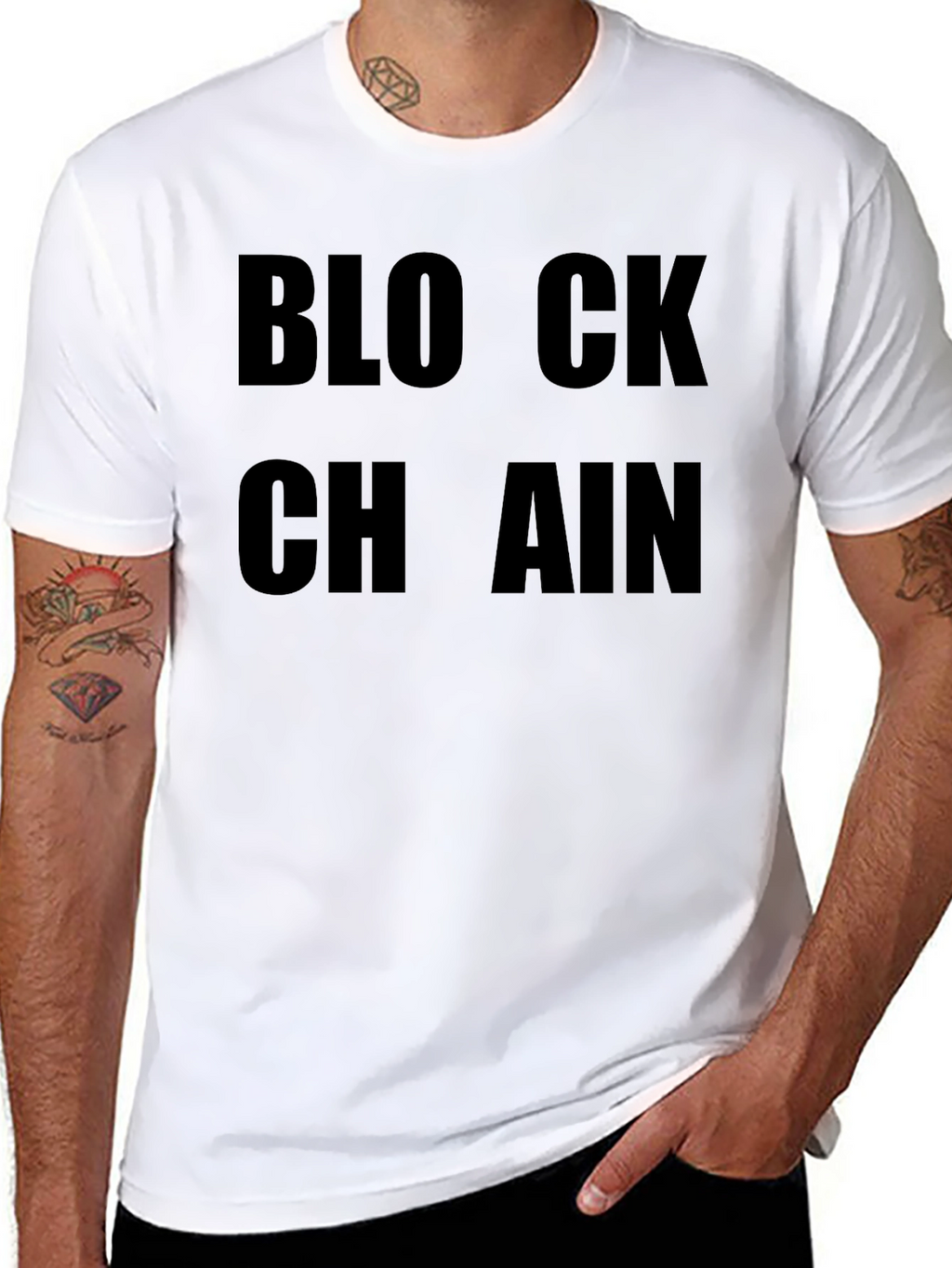Blockchain T-Shirt - Crypto Enthusiast Apparel