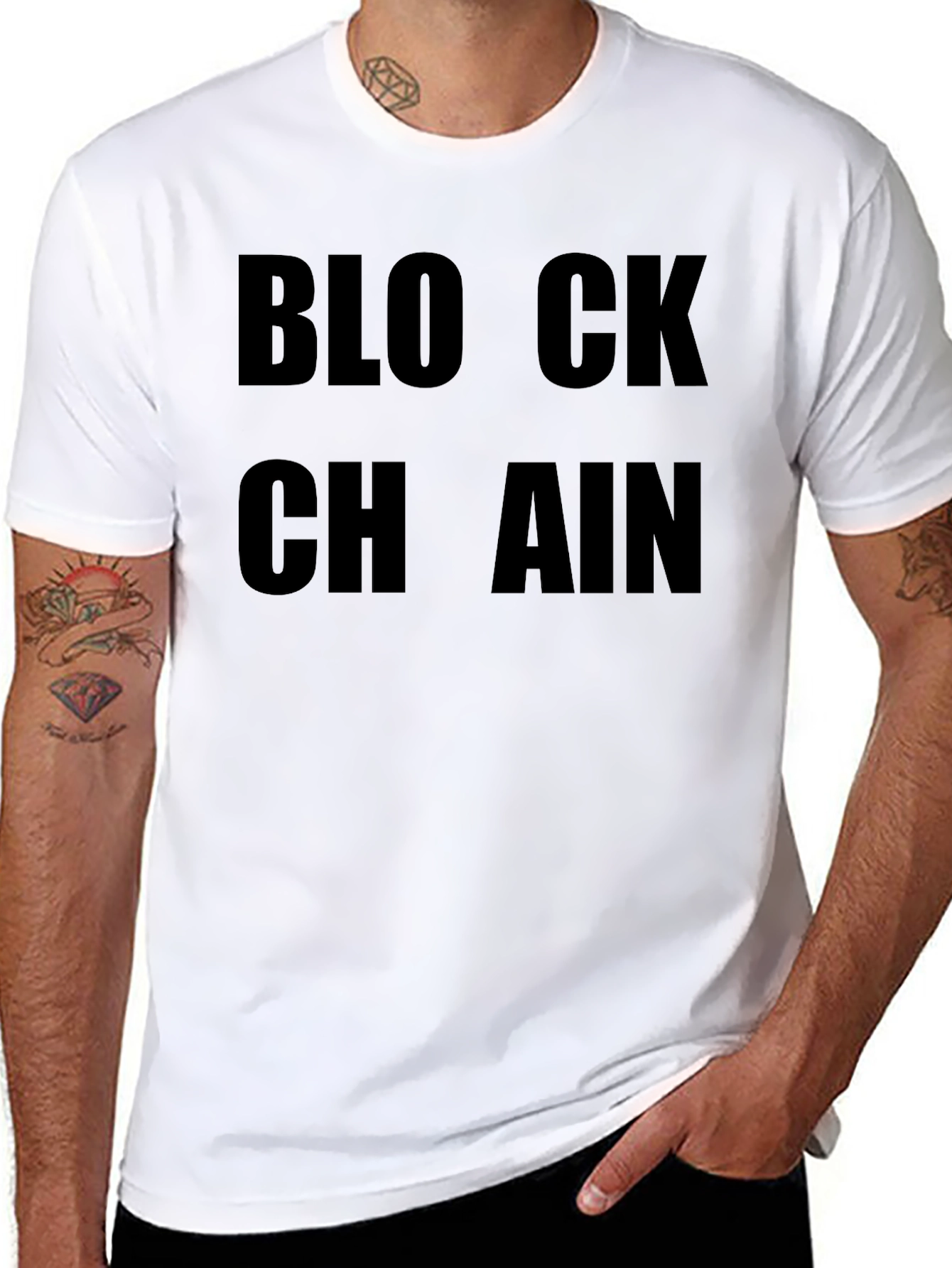 Blockchain T-Shirt - Crypto Enthusiast Apparel