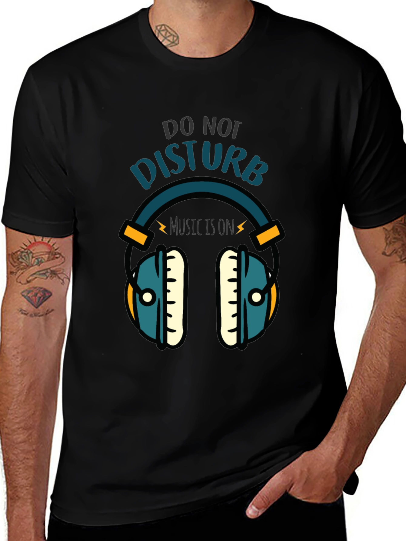 Do Not Disturb Music Tee