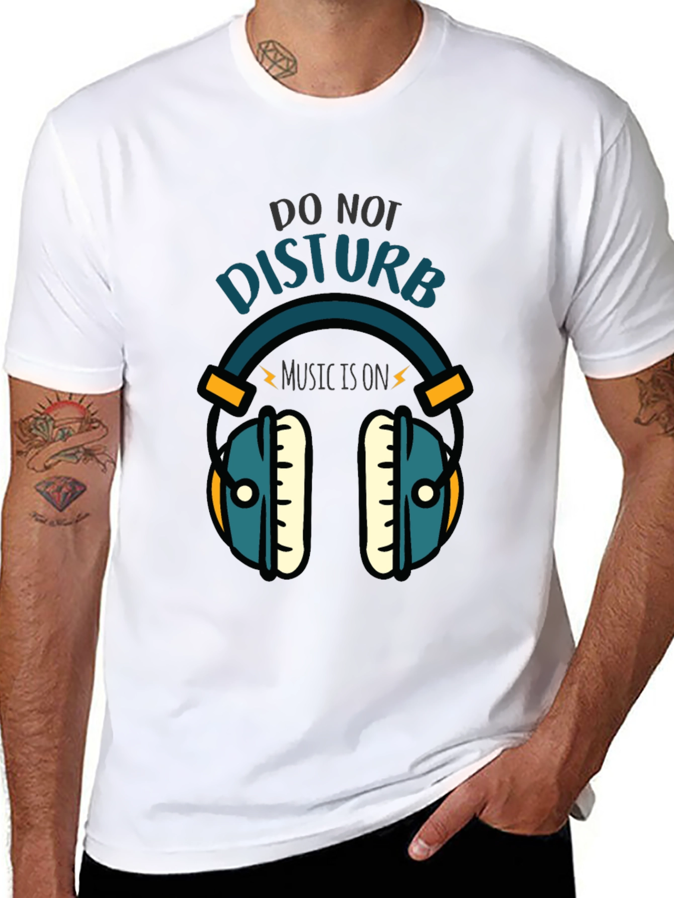 Do Not Disturb Music Tee