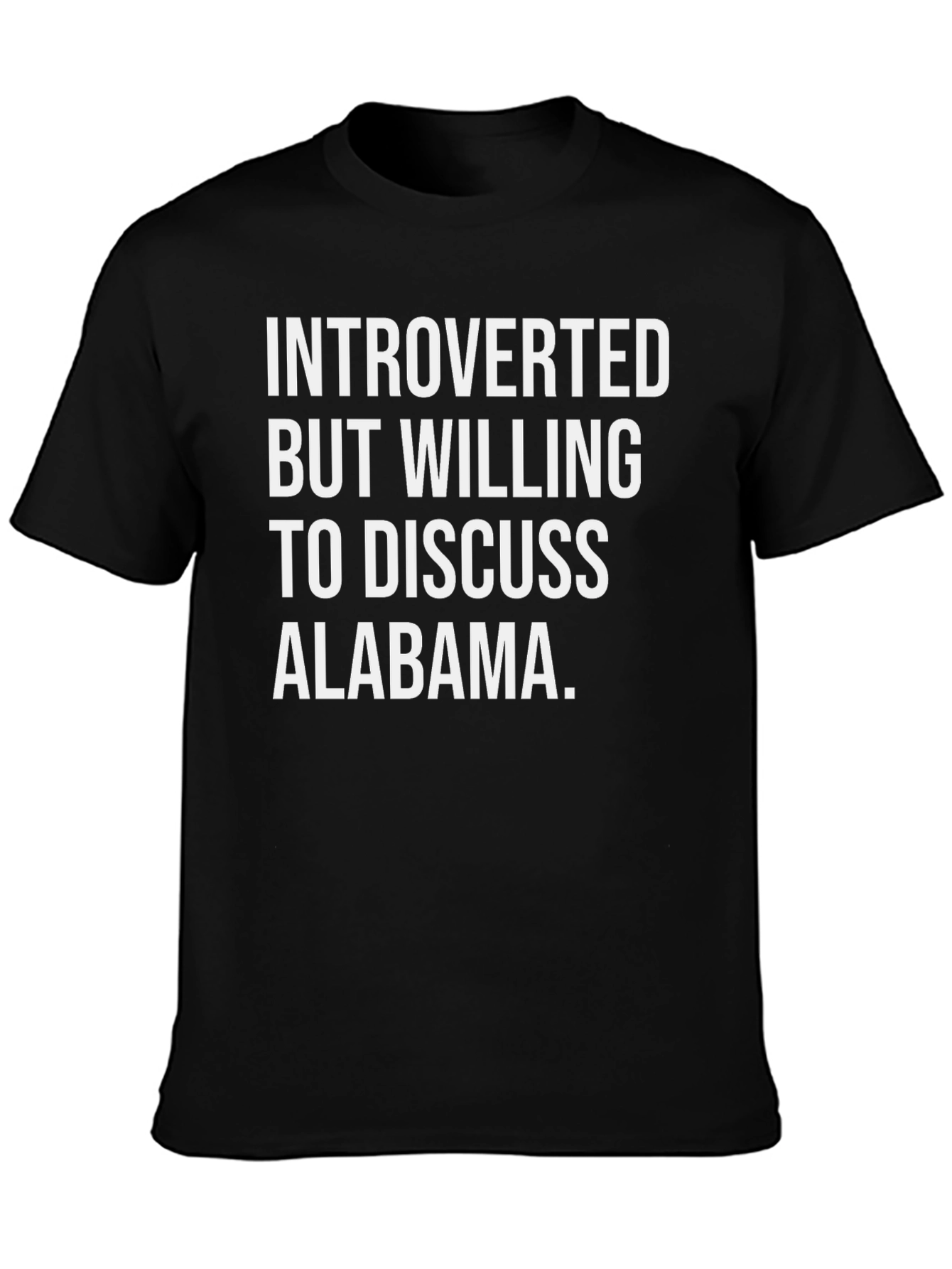 Introverted Alabama Fan T-Shirt
